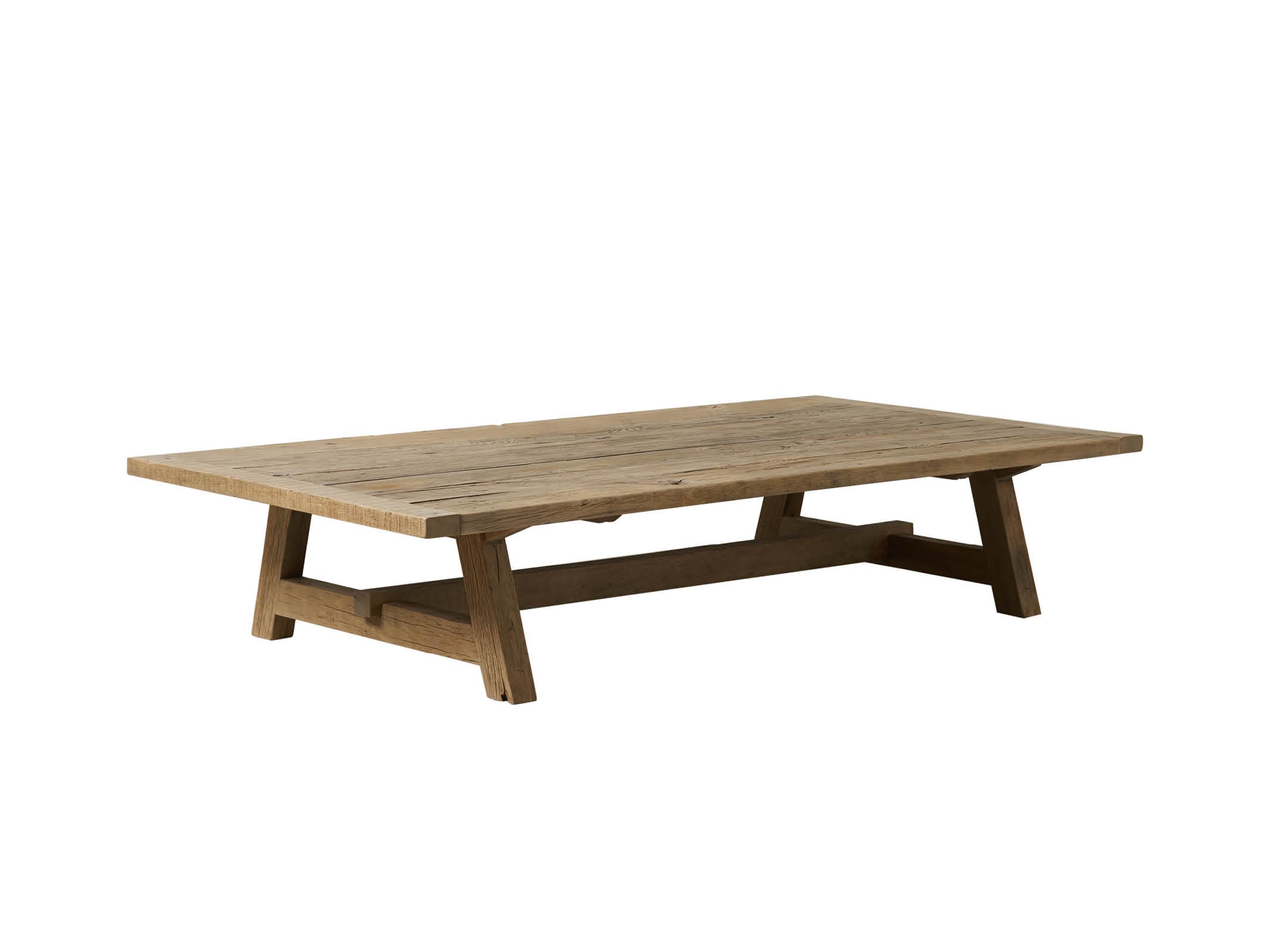 Modern Wooden Bridge Coffee Table - Mid-Century Style Living Room Center Table for Home Decor, Sofa & Lounge Furniture - Perfect for Small Spaces, Apartments & Cozy Living Rooms