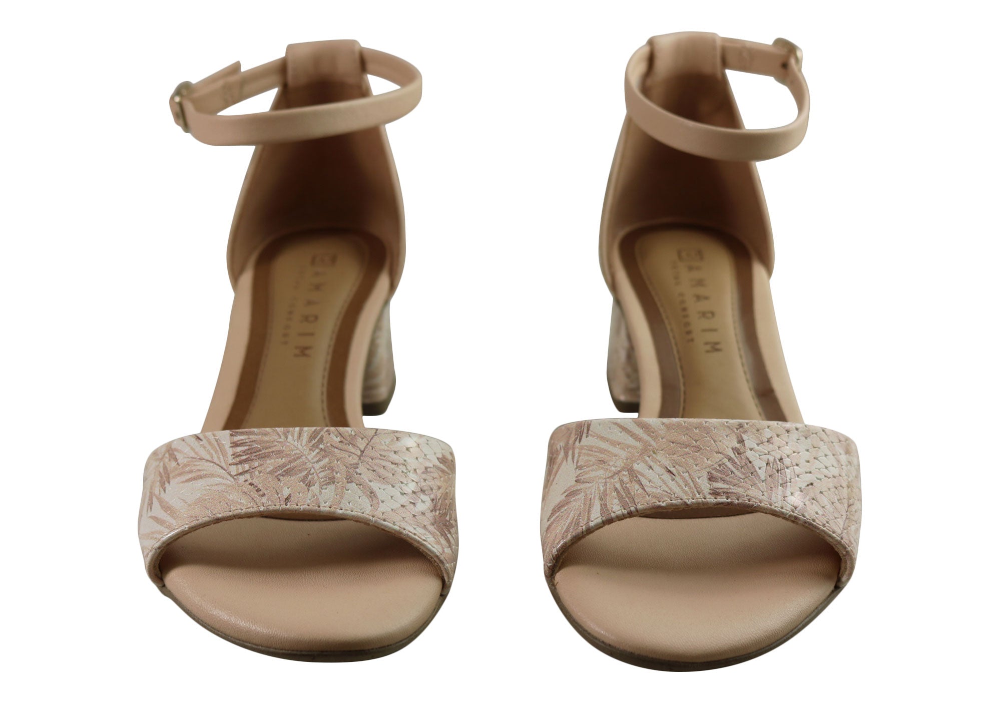 Ramarim Total Comfort Kinza Women's Low Heel Sandals - Handmade in Brazil - Perfect for Summer, Beach & Casual Outings