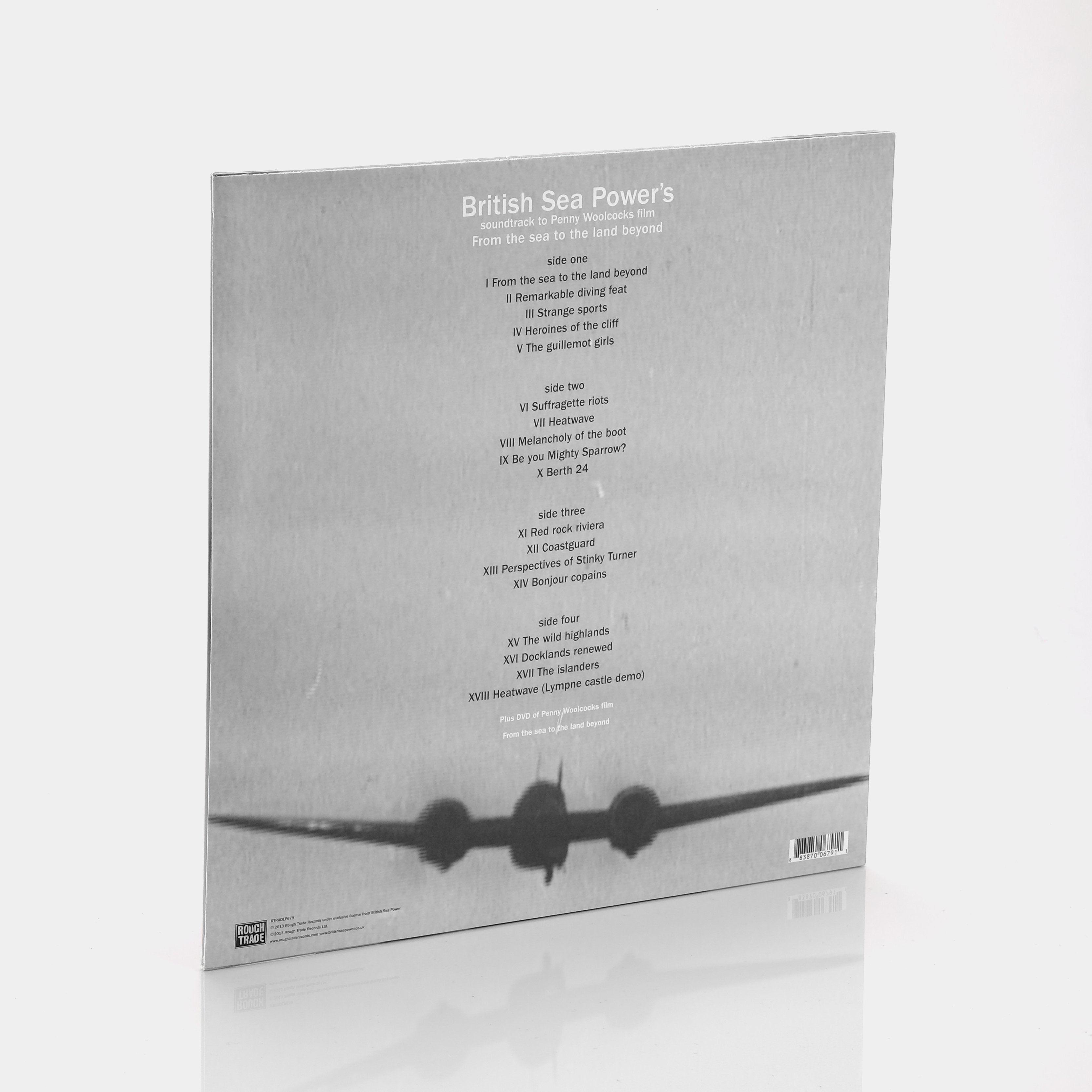 British Sea Power - From The Sea To The Land Beyond 2xLP Limited Edition Sea Blue Vinyl Record + DVD - Perfect for Music Collectors & Indie Rock Fans