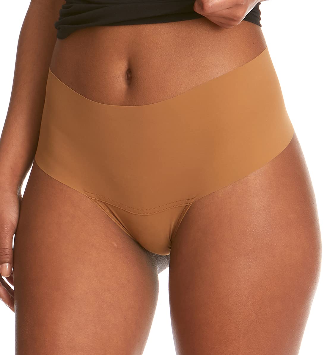 Hanky Panky Women's Maternity Bare Godiva Thong Panty - Soft Stretch Lingerie for Pregnancy Comfort - Perfect for Everyday Wear, Maternity Photos & Special Occasions