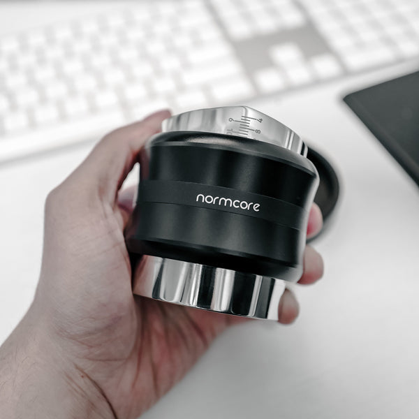 Normcore Distributor Tamper Combo - 58.5mm Coffee Tamper for Espresso Machine with Ergonomic Handle - Perfect for Baristas & Home Brewing Coffee Lovers