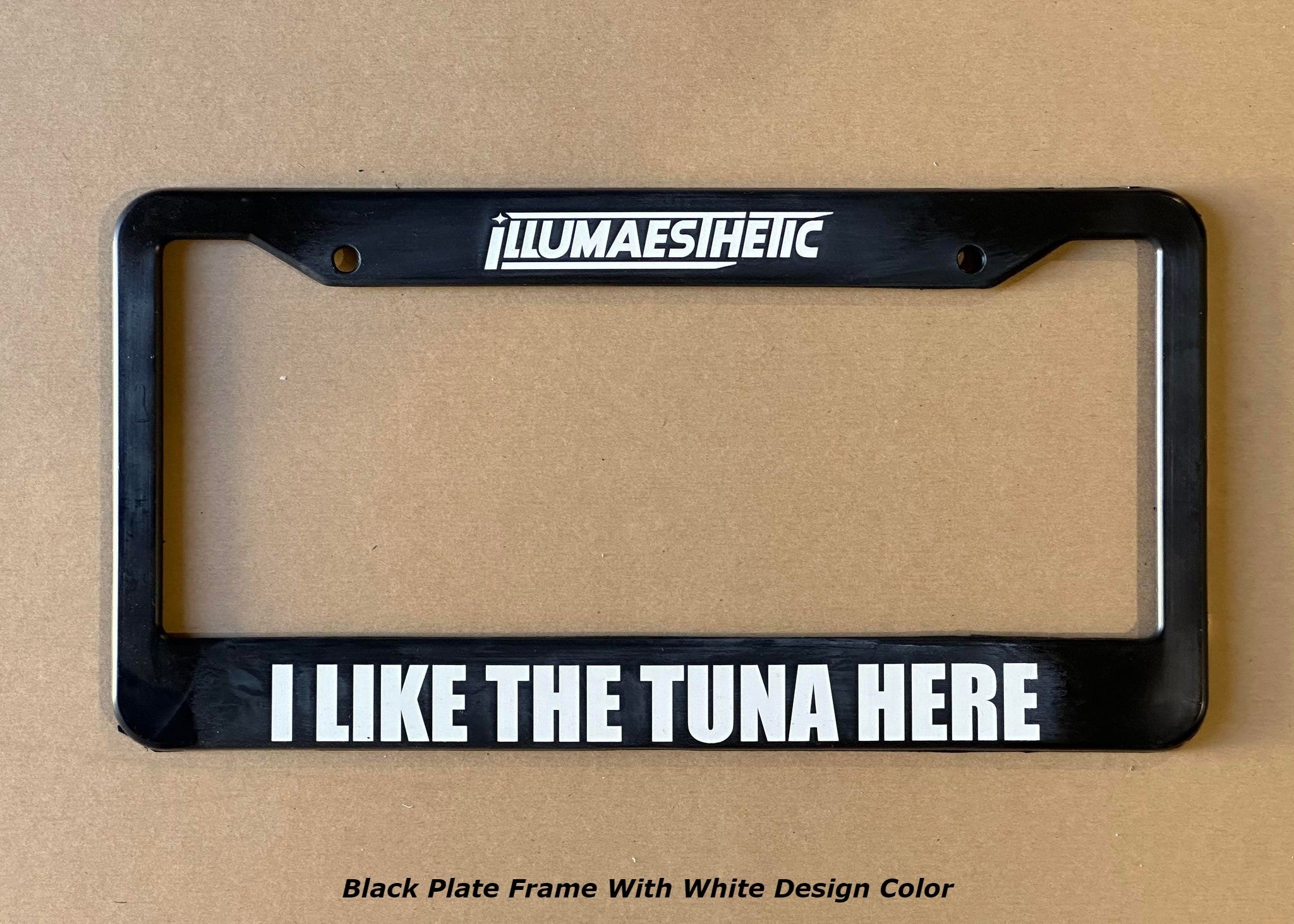 Black Plate Frame