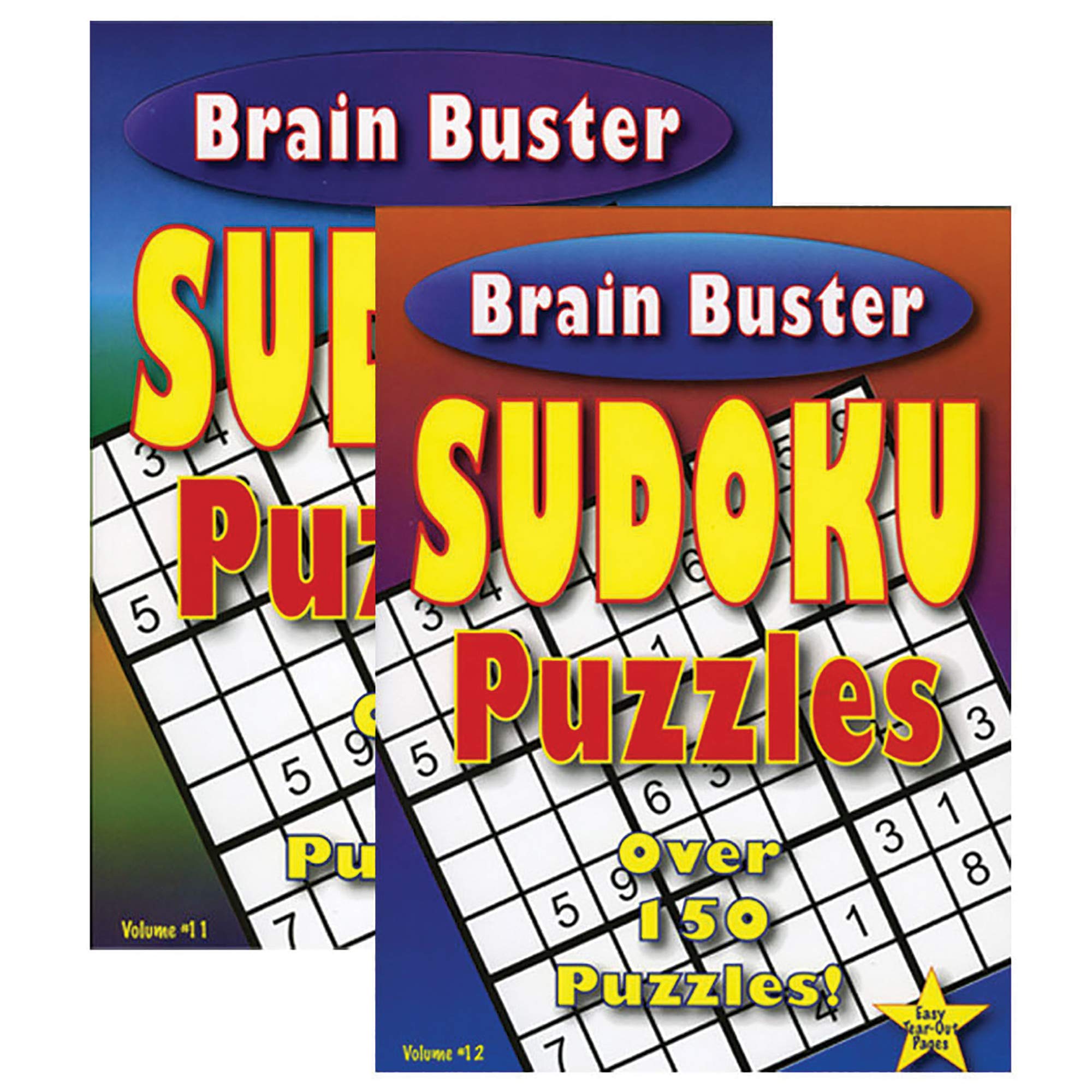 Brain Teaser Sudoku Puzzle Book & Word Search Game - 48-Pack for Adults & Kids | Improve Memory, Focus & Learning Skills | Perfect for Travel, Classroom & Family Game Night