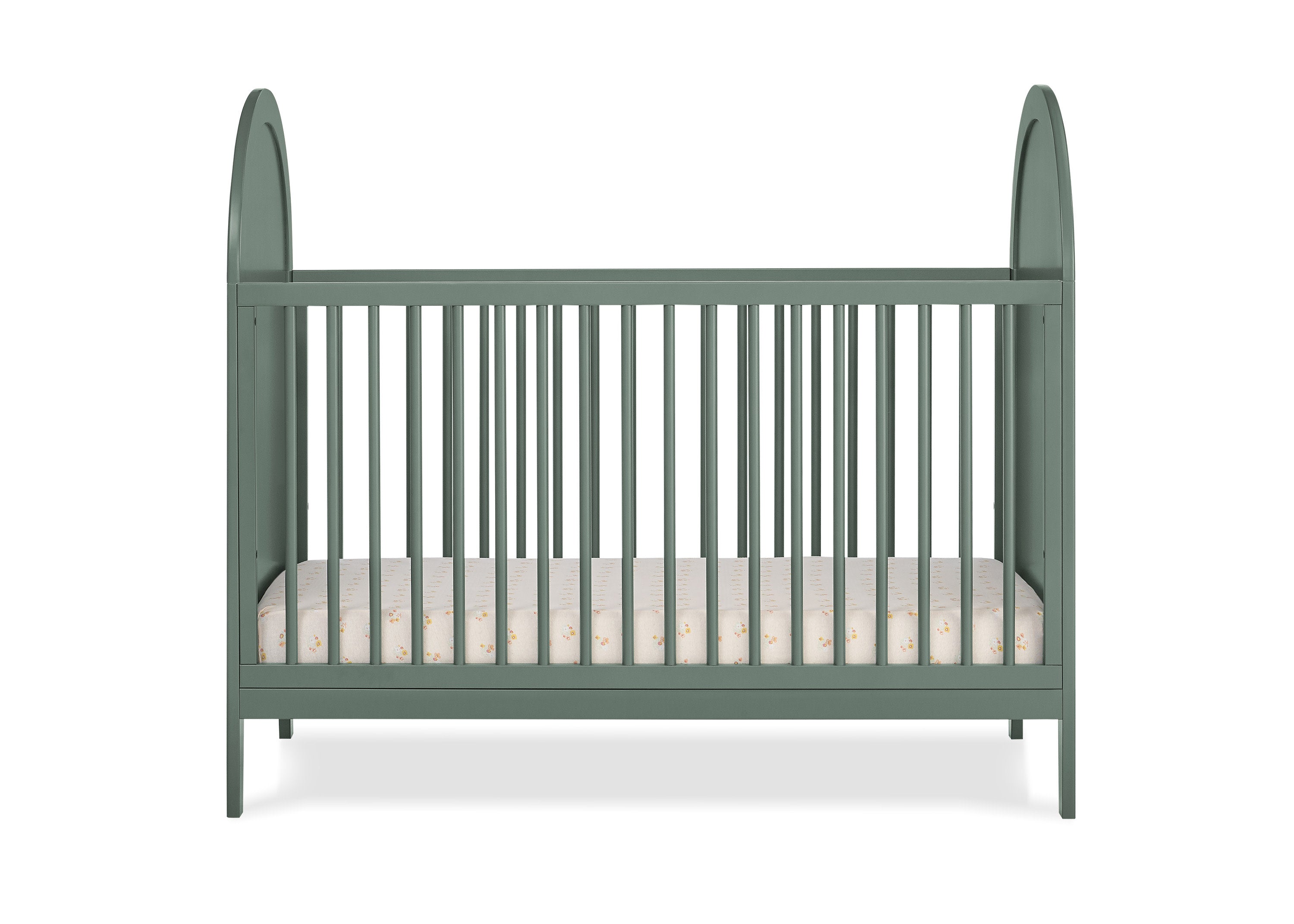 Eloise 4-in-1 Convertible Baby Crib - Toddler Bed, Daybed & Full-Size Bed Conversion - Safe Nursery Furniture for Newborns to Teens - Perfect for Bedrooms, Daycare & Guest Rooms