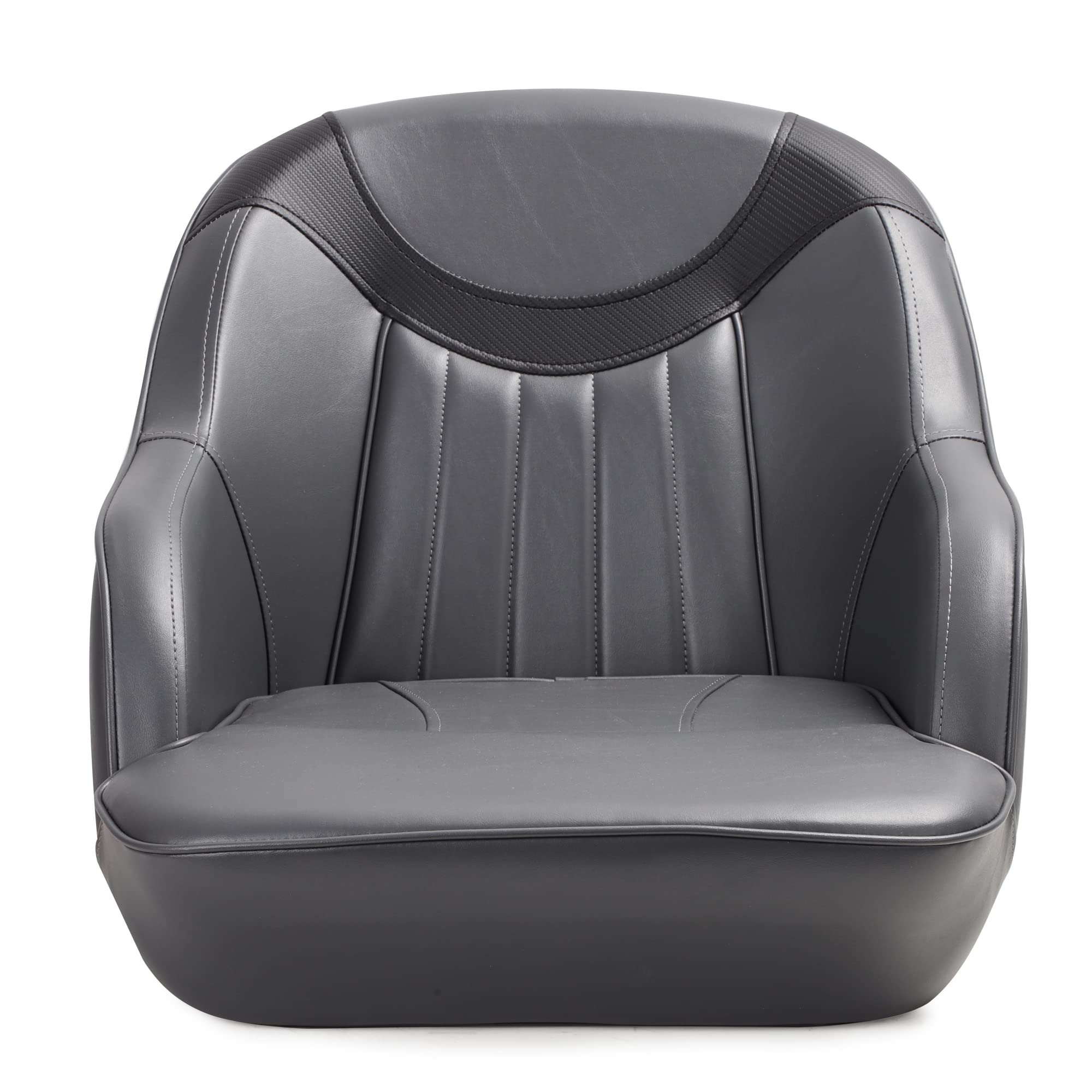 Premium Marine Captain's Bucket Boat Seat with Waterproof Cover - Comfortable & Durable for Fishing Boats, Yachts & Watercrafts
