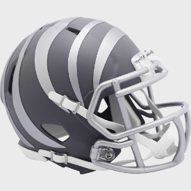 Official Cincinnati Bengals Mini Speed Football Helmet - Collectible NFL Replica for Fans, Display & Memorabilia - Perfect for Game Day Decor, Man Cave, or Sports Gifts