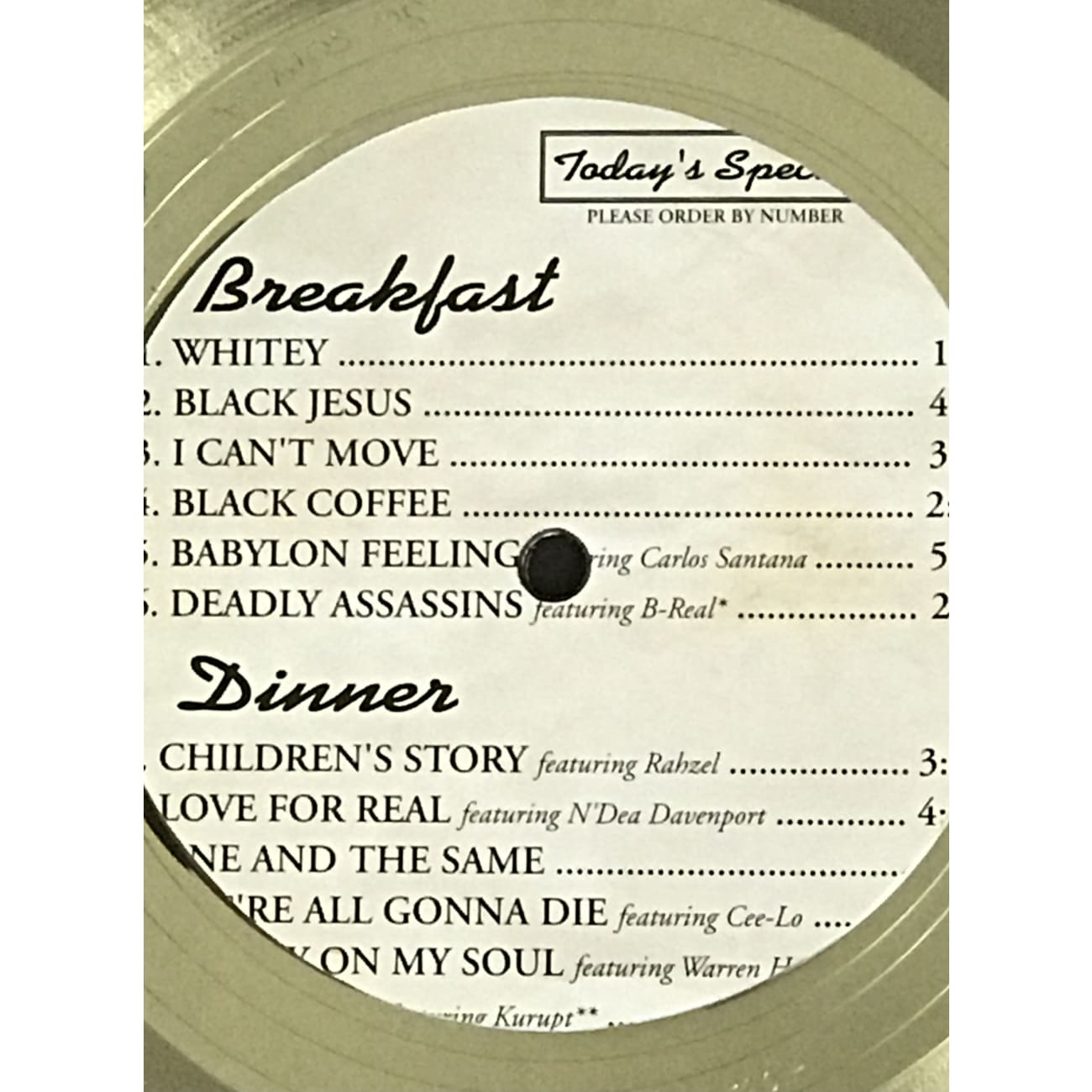 Everlast - Eat At Whitey's RIAA Gold Album Award - Official Music CD - Perfect for Collectors & Fans of Hip Hop & Rock Music - Great for Home, Car, or Party Playback
