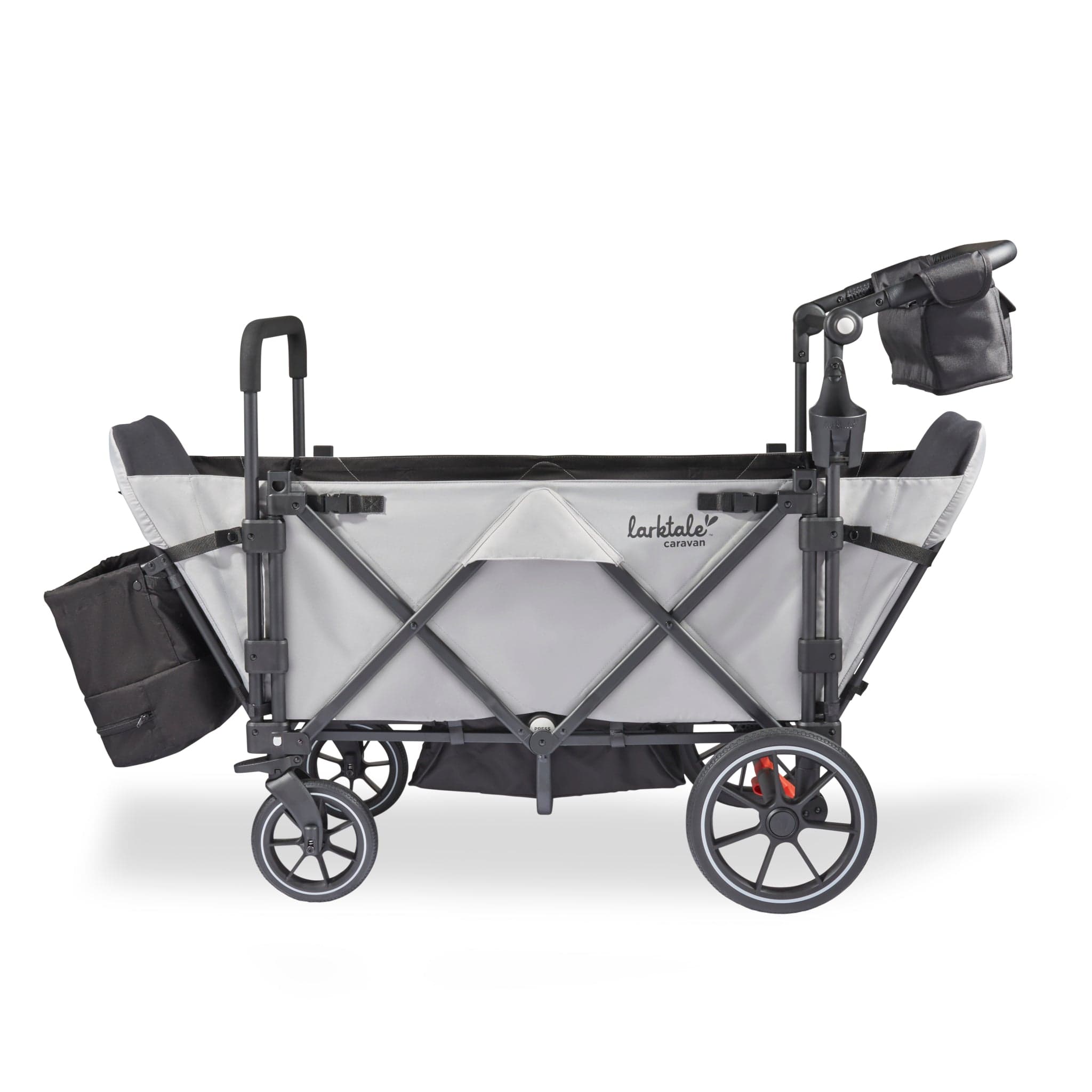 Larktale Caravan V3 All-Terrain Stroller Wagon for Kids - Lightweight, Foldable & Durable for Beach, Park, and Outdoor Adventures