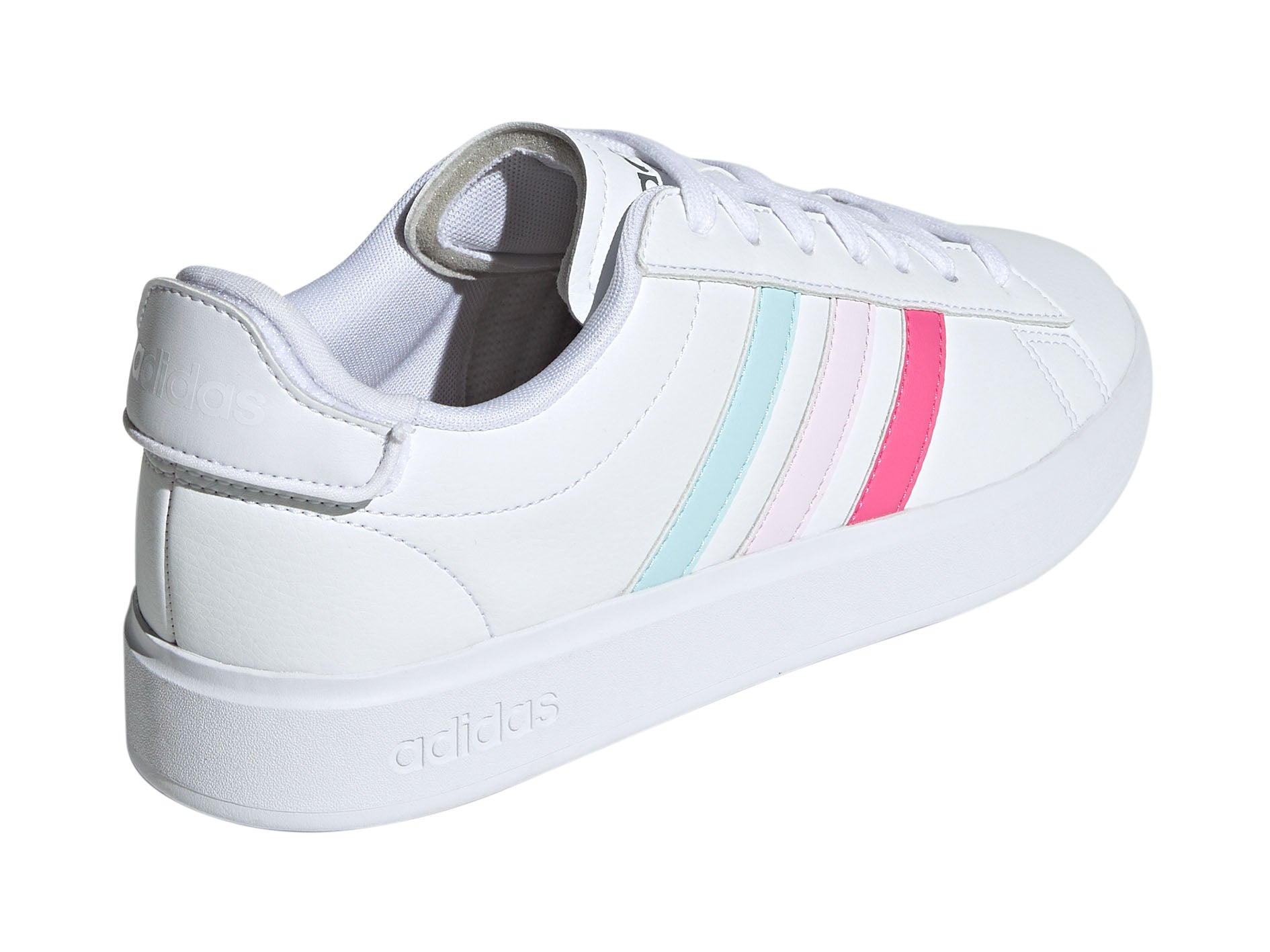Adidas Women's Grand Court 2.0 Sneakers - GW7163 White Tennis Shoes for Women | Comfortable Casual Walking & Gym Workout Shoes