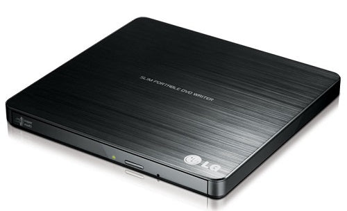 LG Ultra Slim External CD/DVD Drive Burner - USB 3.0 Portable DVD Writer for Laptop, PC, Mac - Plug & Play for Movies, Music, Data Backup (Black) | Perfect for Home Entertainment & Office Use