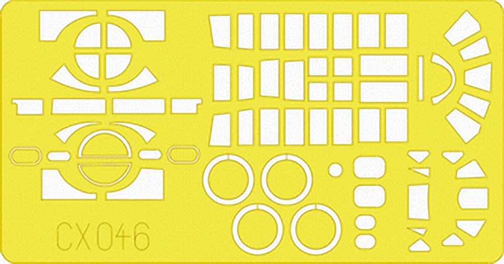 Eduard CX046 Model Accessories Kit for TBM/TBF Avenger - Scale Model Parts for Aircraft Enthusiasts & Collectors - Perfect for DIY Model Building & Display