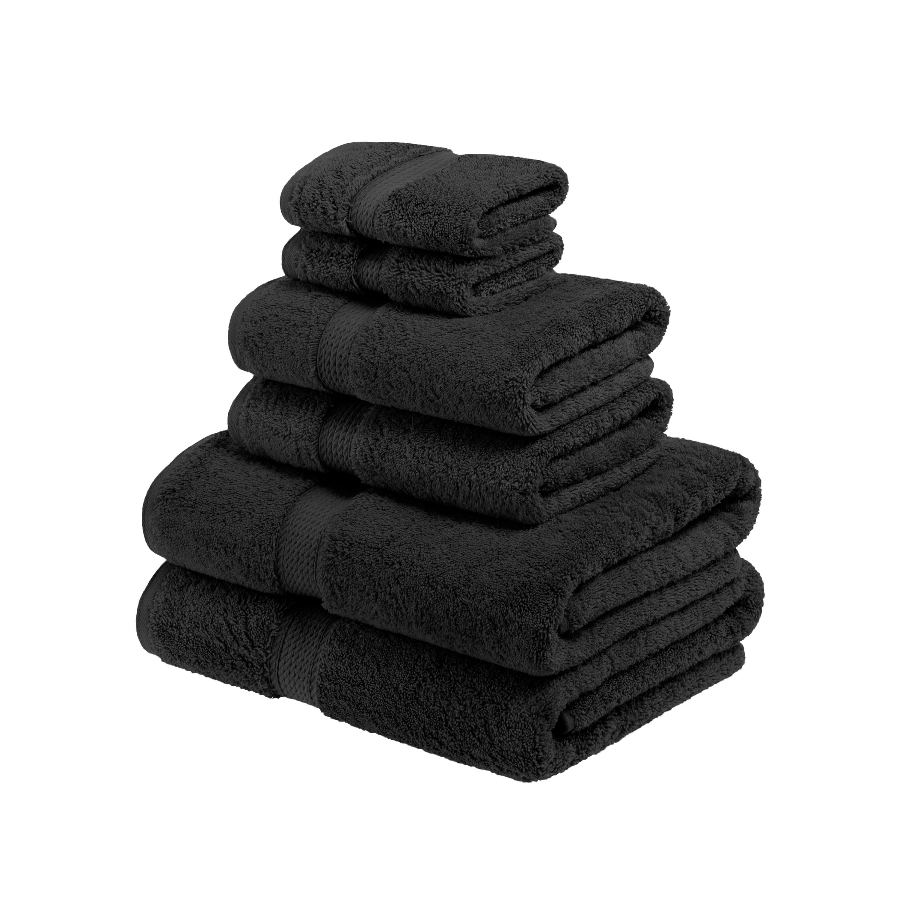 Premium 6-Piece Egyptian Cotton Towel Set - Ultra Soft, Heavyweight & Luxurious Bath Towels for Spa, Hotel & Home Use