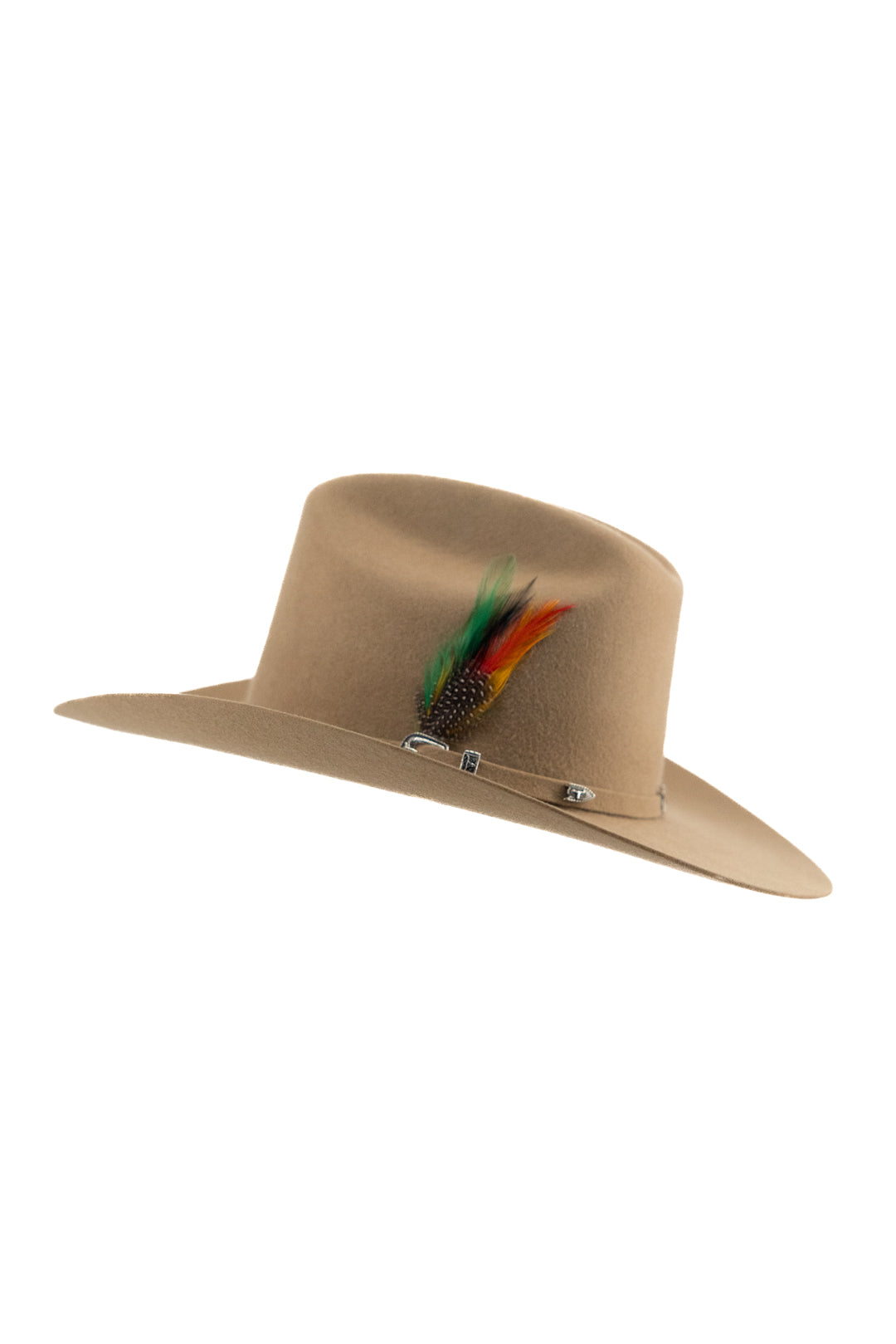 Rock'em 4X Fantasma Sinaloa Felt Cowboy Hat for Men - Western Style Rancher Hat for Country Music Festivals & Rodeo Events