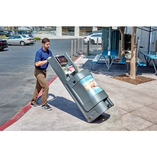Cambro MHWS18615 18-Gallon Mobile Hand Sink Station - Portable Handwashing Station for Food Service, Restaurants, and Outdoor Events
