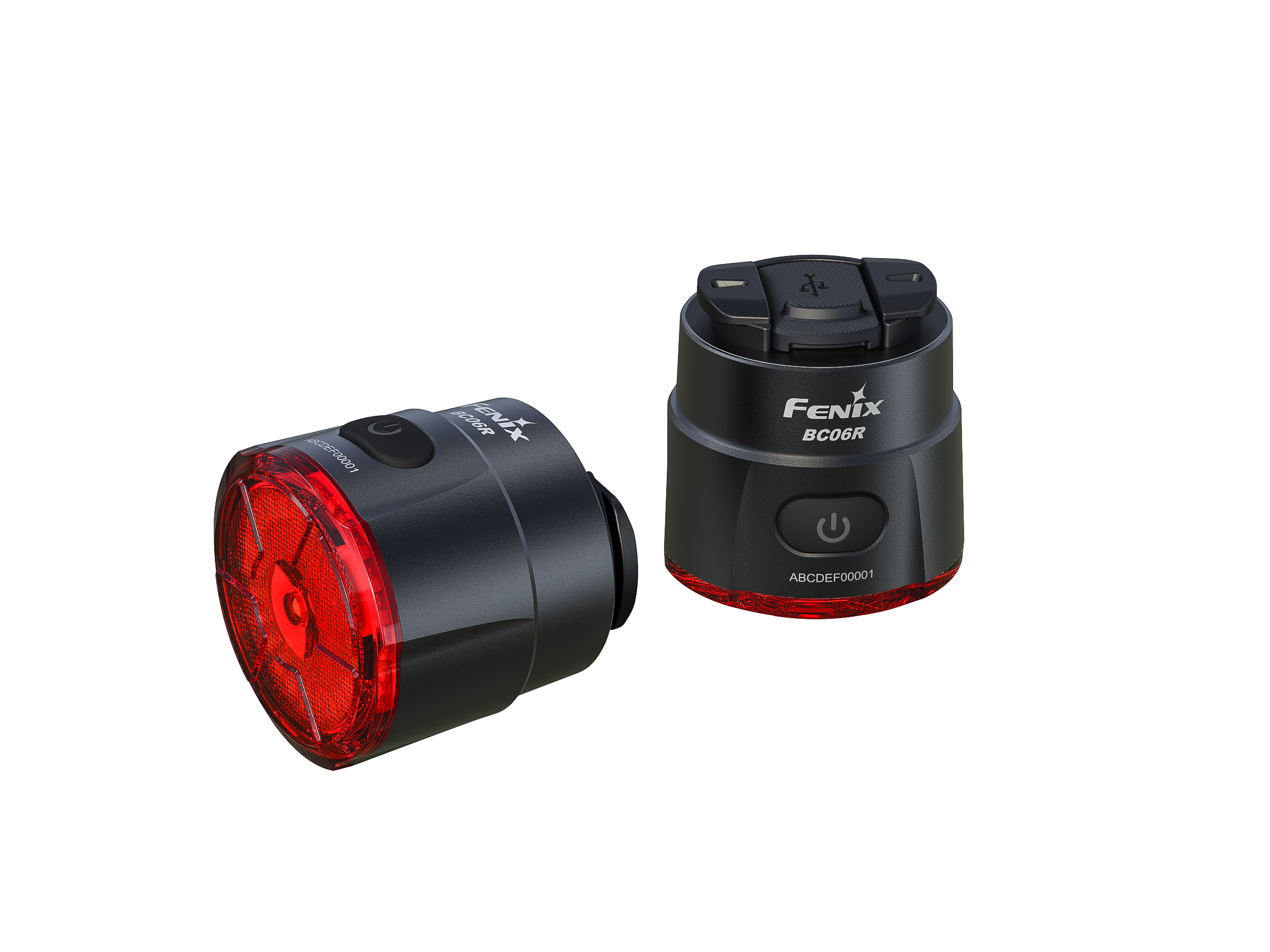 Fenix BC06R Smart Bike Brake Light - USB Rechargeable, 150 Lumen LED Bicycle Taillight with Auto-Brightness & Motion Sensor - Perfect for Night Cycling, Commuting, and Road Safety