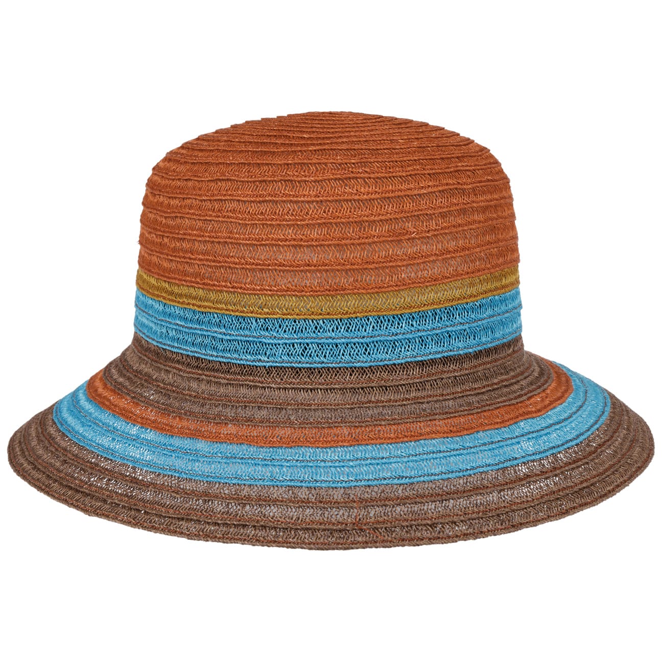 Mayser Noela Quattrocolor Hemp Hat for Women - Stylish Sun Protection for Outdoor Activities, Beach, and Summer Fashion