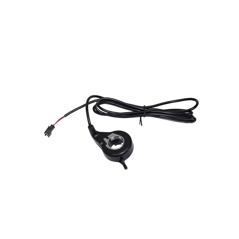 Wuxing Brand Electric Bike Thumb Throttle - Battery Indicator & On/Off Switch, No Handlebars Required | Perfect for E-Bike Upgrades, Commuting & Off-Road Cycling