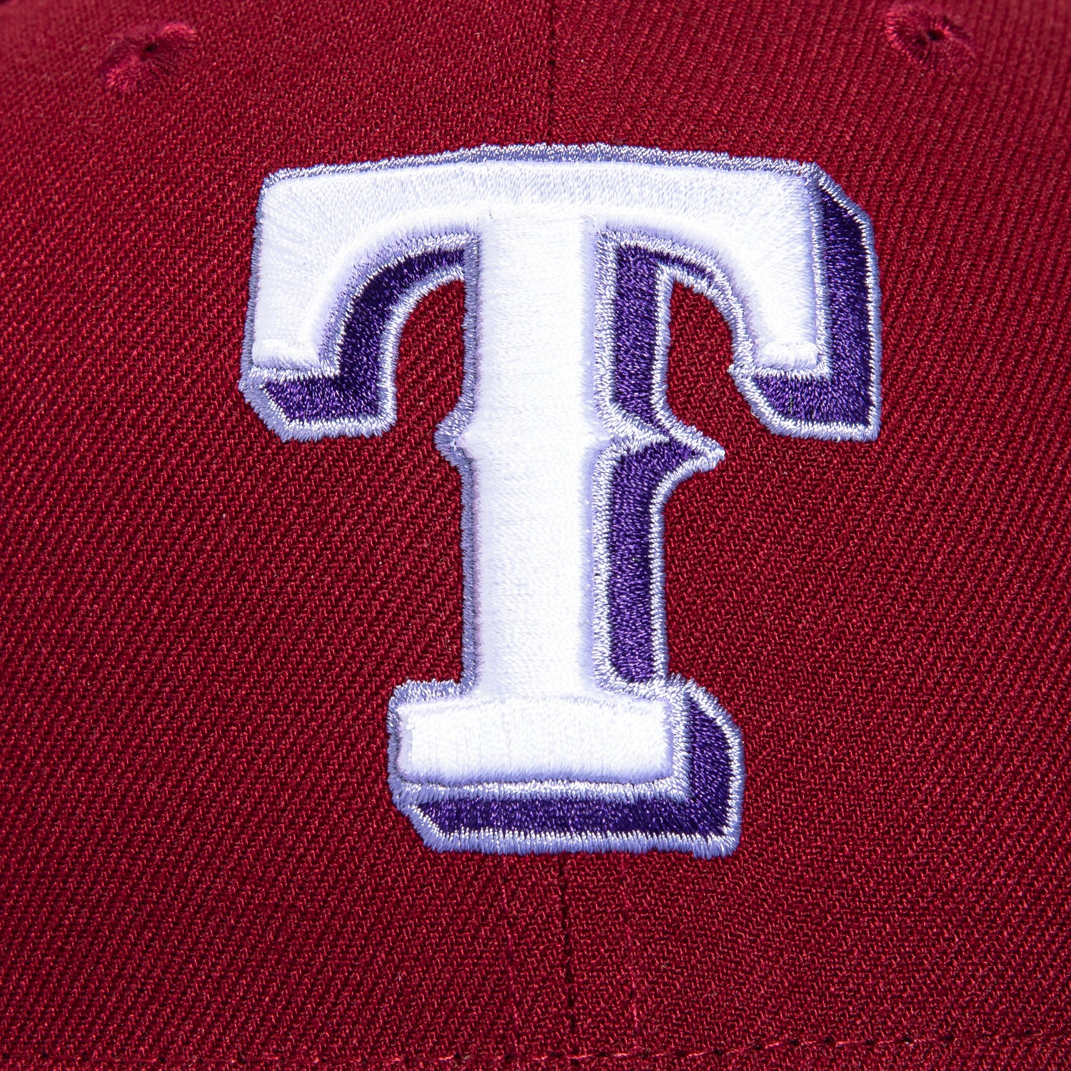 New Era 59Fifty Texas Rangers 2024 All Star Game Patch Snapback Hat - Cardinal & Lavender Color | Official MLB Baseball Cap for Men & Women | Perfect for Games, Collecting & Streetwear Fashion