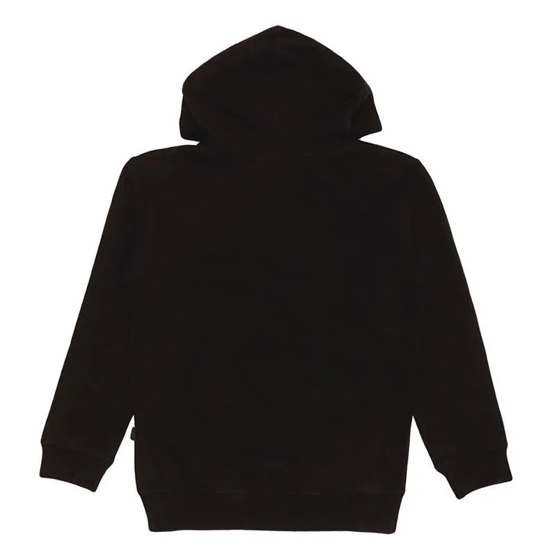 Quiksilver Kids' Black Logo Hoodie - Warm & Comfortable Pullover for Boys & Girls - Perfect for School, Playdates & Outdoor Adventures