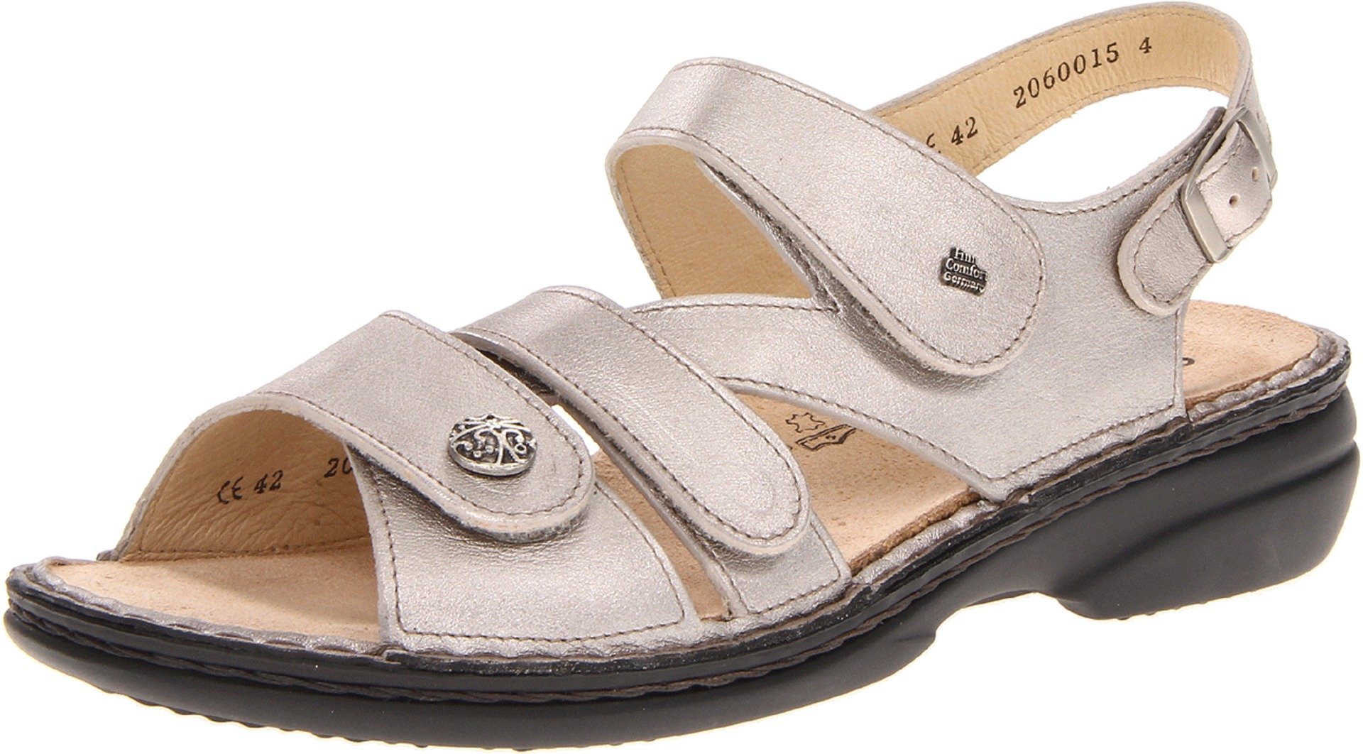 Finn Comfort Women's Gomera Comfortable Walking Shoes - Arch Support & Cushioned Footbed for All-Day Wear - Perfect for Travel, Work & Casual Outings