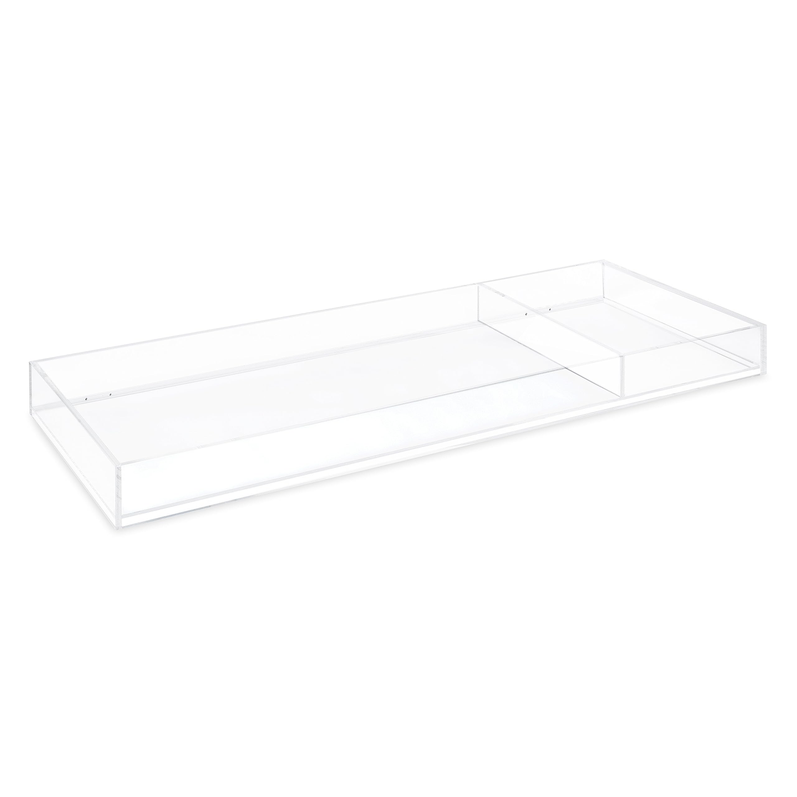 Nursery Works Clear Acrylic Changing Tray - Durable Baby Changing Station for Daycare & Home Nursery