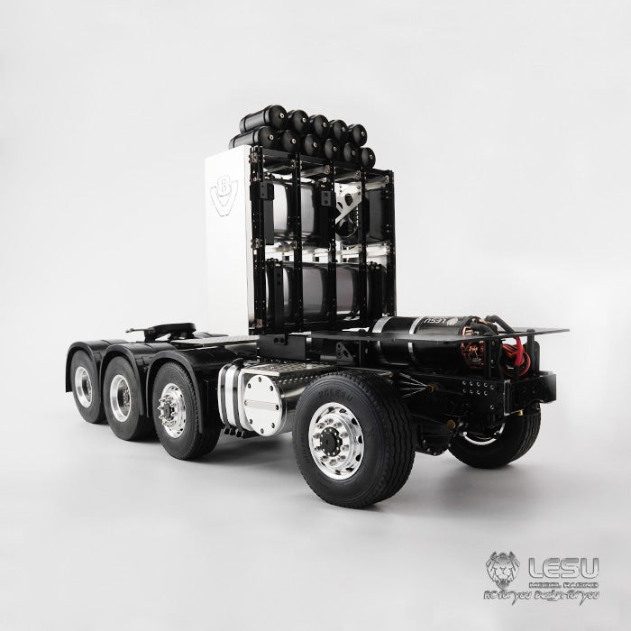 1/14 Scale LESU 8x8 Metal Heavy Duty RC Chassis for Tractor Truck - Includes R620 Servos, Gearbox & Motor | DIY Hobby Model Car Building Kit | Perfect for Off-Road Crawling & Scale Truck Enthusiasts