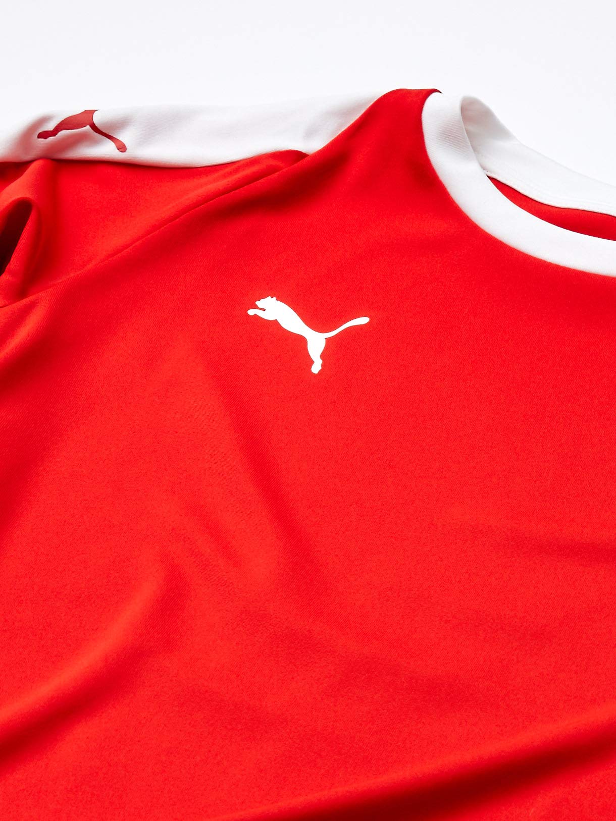 PUMA Unisex Youth Liga Long Sleeve Soccer Jersey - Breathable Performance Shirt for Kids & Teens - Perfect for Training, Matches & Casual Wear