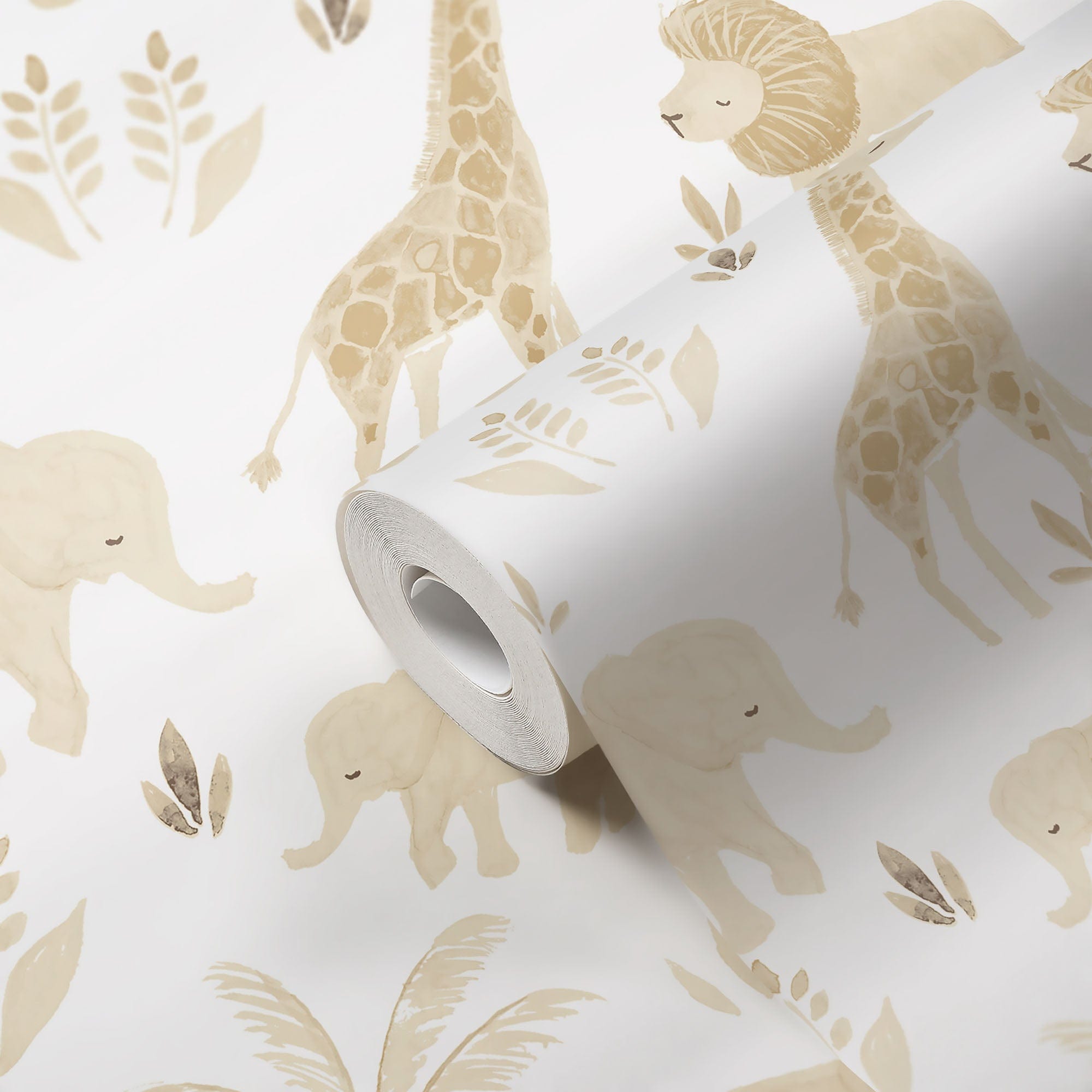 Crane Baby Kendi Wallpaper - Nursery Decor, Kids Room Wallpaper, Peel and Stick Wall Mural for Baby Girl & Boy Bedrooms - Perfect for Nursery, Playroom & Children's Bedroom Decor