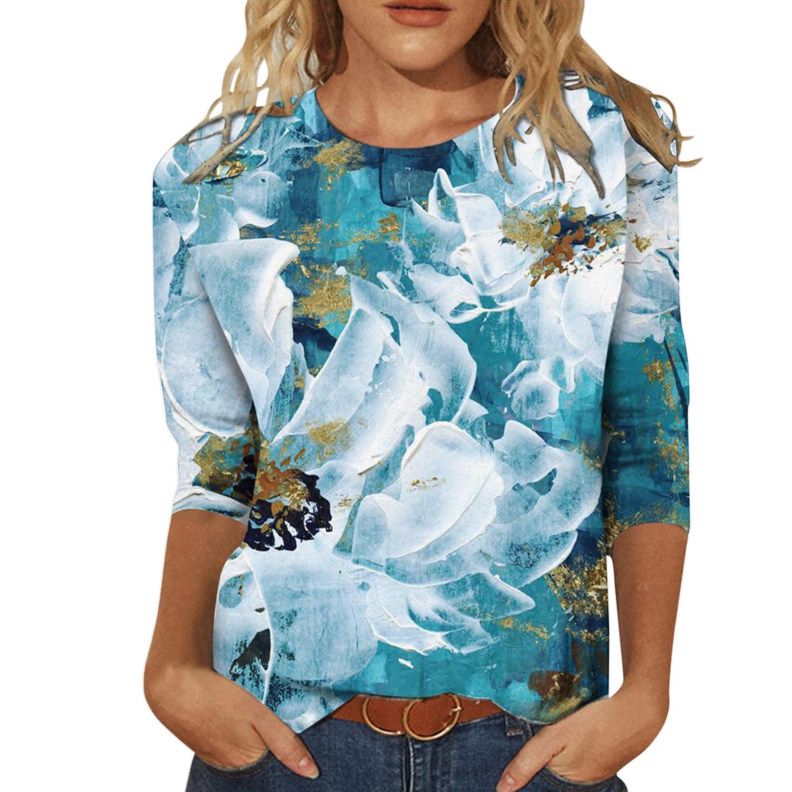 Stylish Women's Graphic Tees - Plus Size Summer Tops with Funny Designs | Short Sleeve Casual Shirts for Everyday Wear, Outings & Vacation