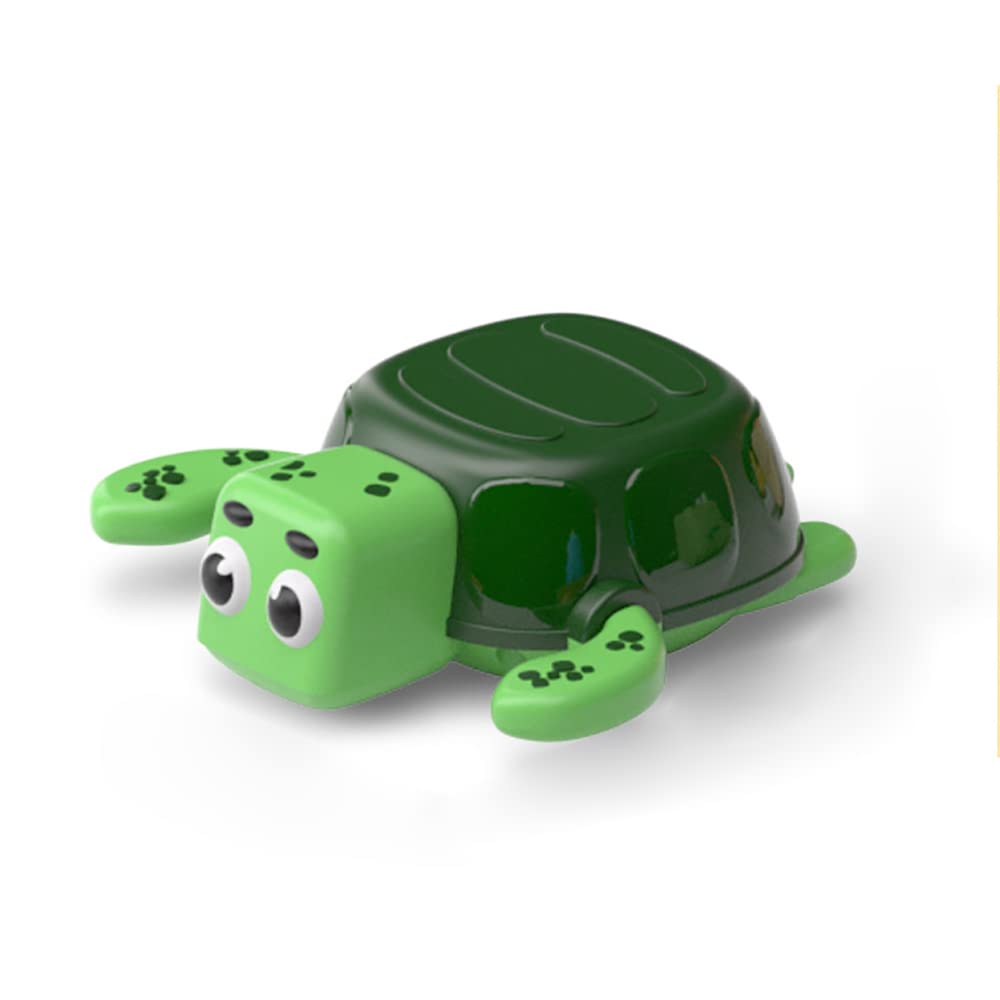 Wind Up Turtle Bath Toy - Swimming Sea Turtle Water Toy, Clockwork Tortoise Tub Toy for Kids - Floating Pool & Bathtub Toy for Toddlers (Green) - Perfect for Bath Time Fun & Sensory Play
