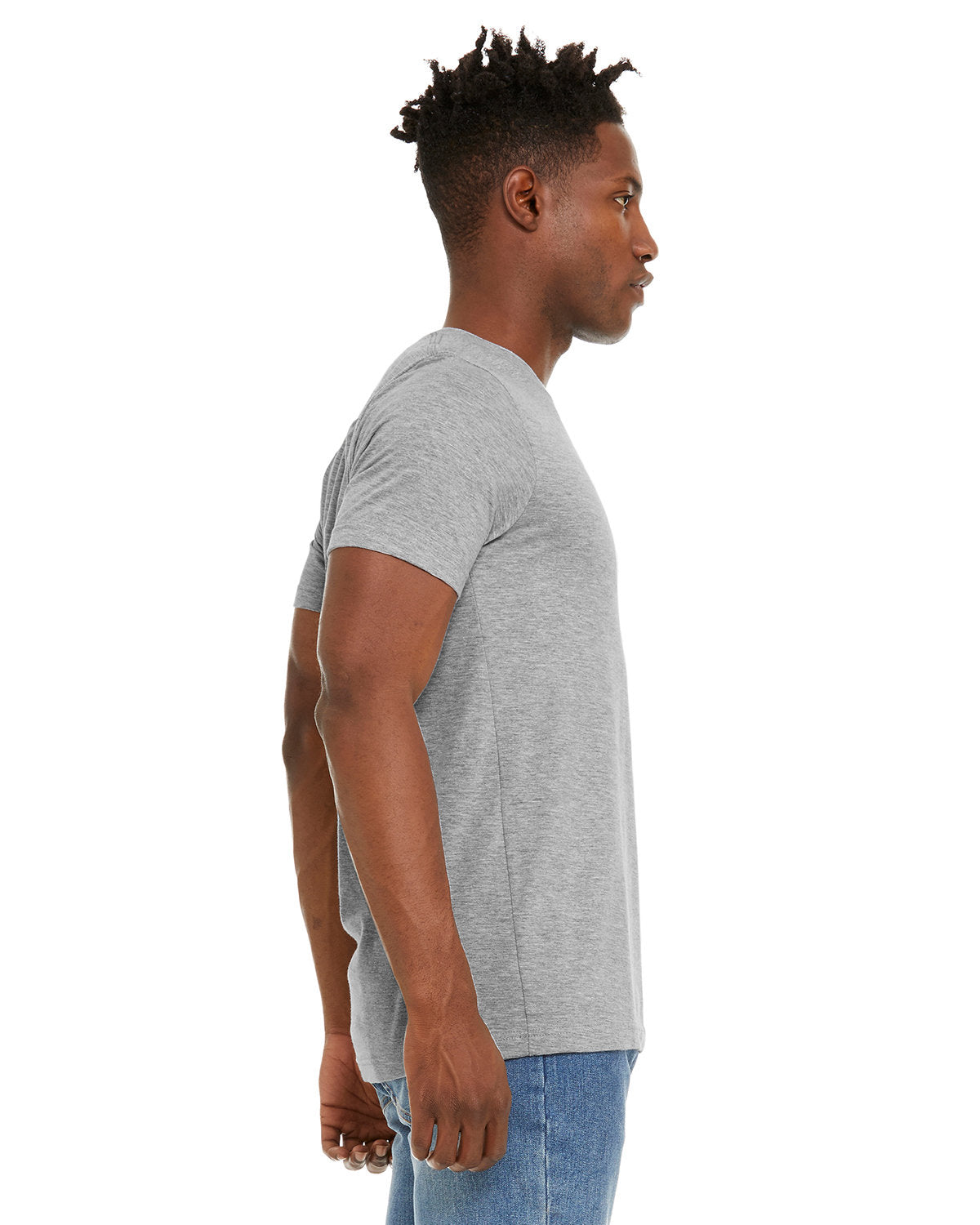 Bella + Canvas 3301C Unisex Sueded T-Shirt - Soft Comfortable Crewneck Tee for Men & Women - Perfect for Casual Wear, Layering, and Everyday Outfits
