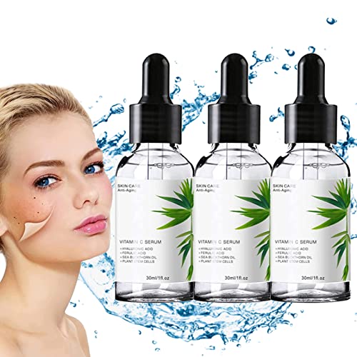 Dark Spot Repair & Anti-Aging Collagen Serum - Natural Face & Body Blemish Treatment with Hydrating Formula (3-Pack) | Perfect for Daily Skincare Routine & Nighttime Skin Rejuvenation