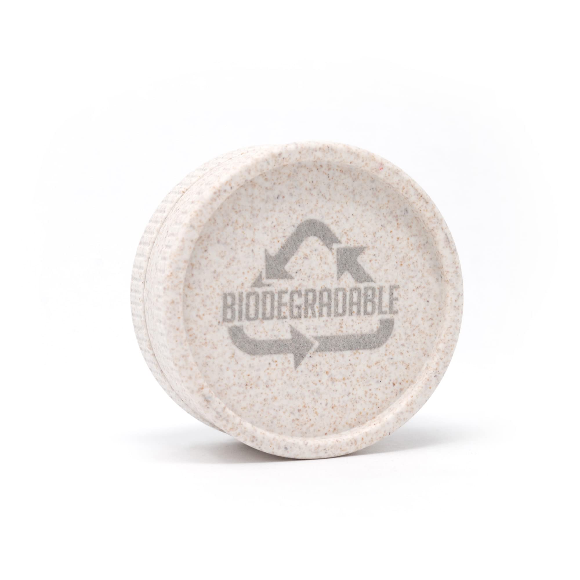 **Cali Crusher Eco Hemp Grinder 2.15 Inch 2-Piece Biodegradable Herb Grinder - Best California Hemp Grinder (White) - Perfect for Travel, Camping & Eco-Friendly Smoking Accessories**