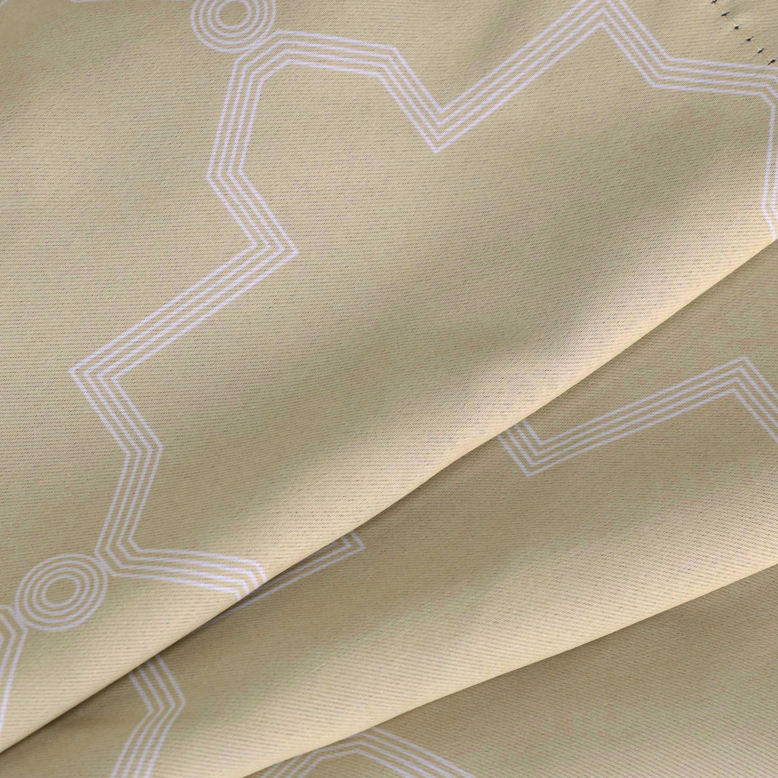Imperial Trellis Grommet Blackout Curtain Panels Set - Room Darkening Window Drapes for Bedroom, Living Room & Home Theater