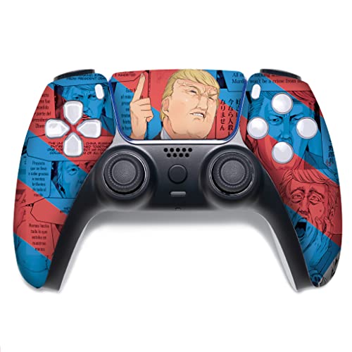Custom Wireless PS5 Controller - Compatible with Playstation 5 Console | Premium Hydro-Dip Printed Gamepad (Not Just a Skin) | Made in USA | Perfect for Competitive Gaming & Gift Giving