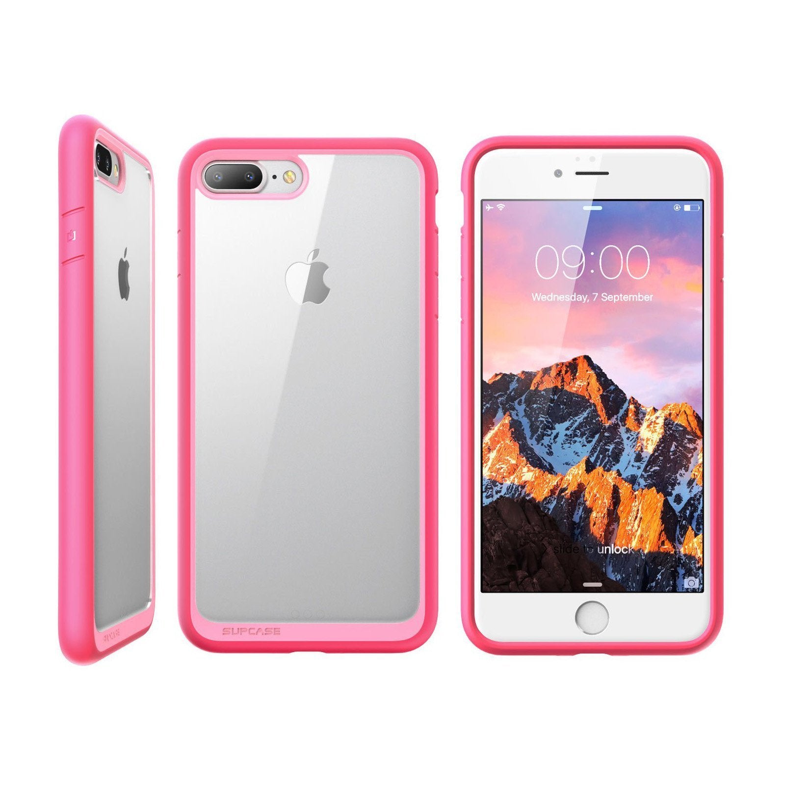 iPhone 7 Plus / 8 Plus Case - Unicorn Beetle Style Pink Protective Cover with Shockproof Design | Perfect for Everyday Use, Travel & Outdoor Activities