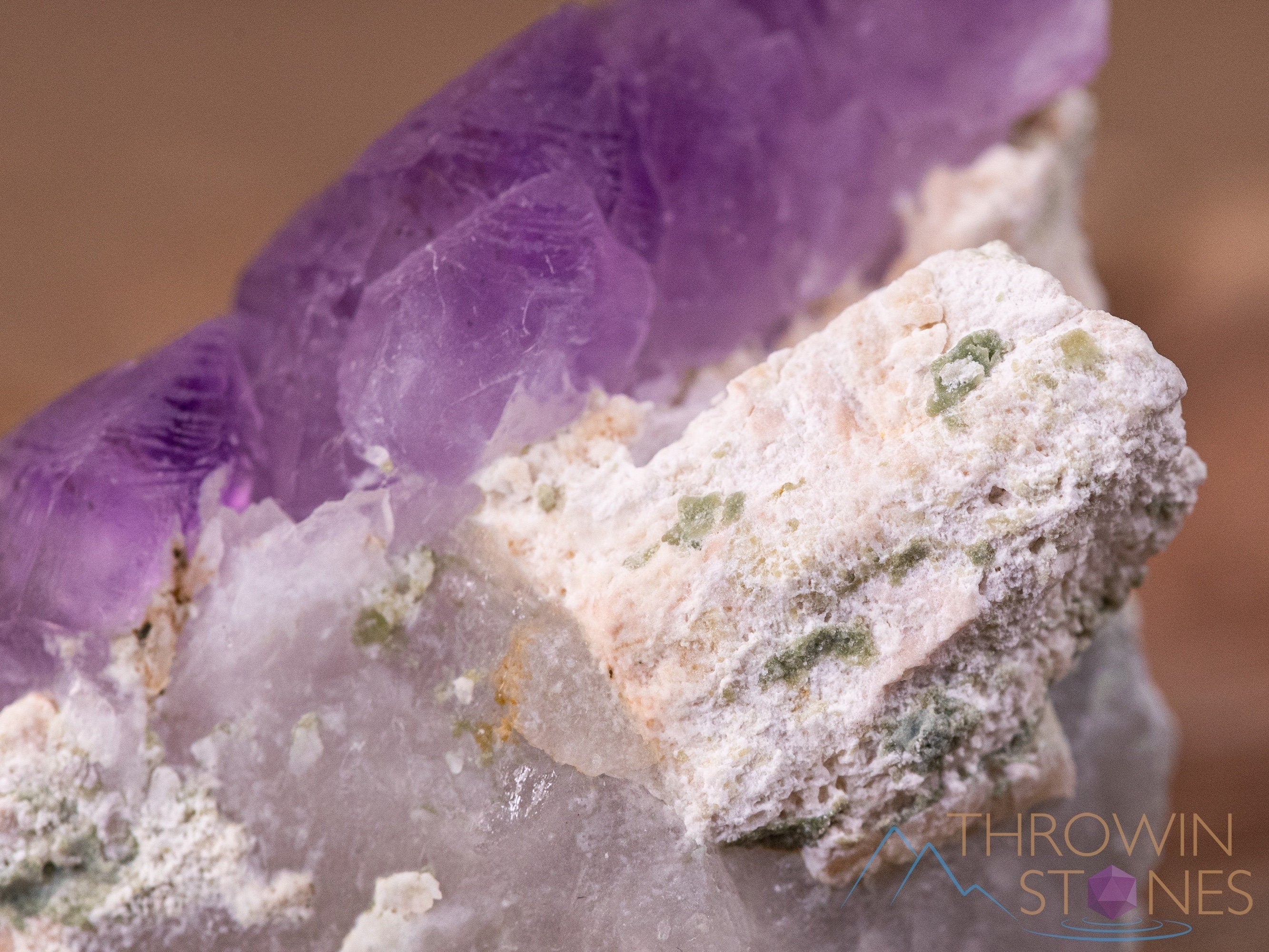 Natural Raw Amethyst Crystal - February Birthstone, Healing Stone, Unique Spiritual Gift for Women & Men, Boho Home Decor for Living Room, Bedroom, Office