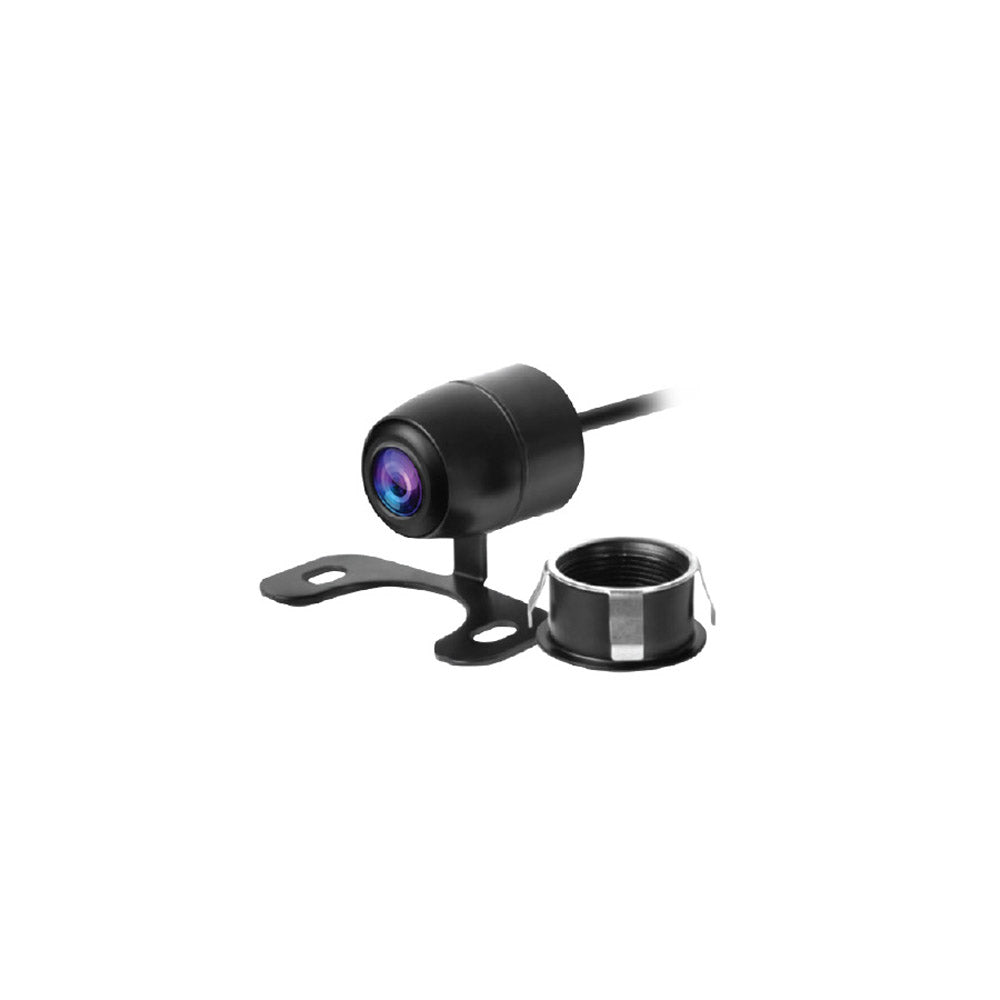 Power Acoustik BUC1 Universal Waterproof Backup Camera - Flush Mount Bracket for Trucks, SUVs, RVs & Trailers | Night Vision, HD 1080P, IP69K Rated | Easy Installation for Parking & Reversing Safety