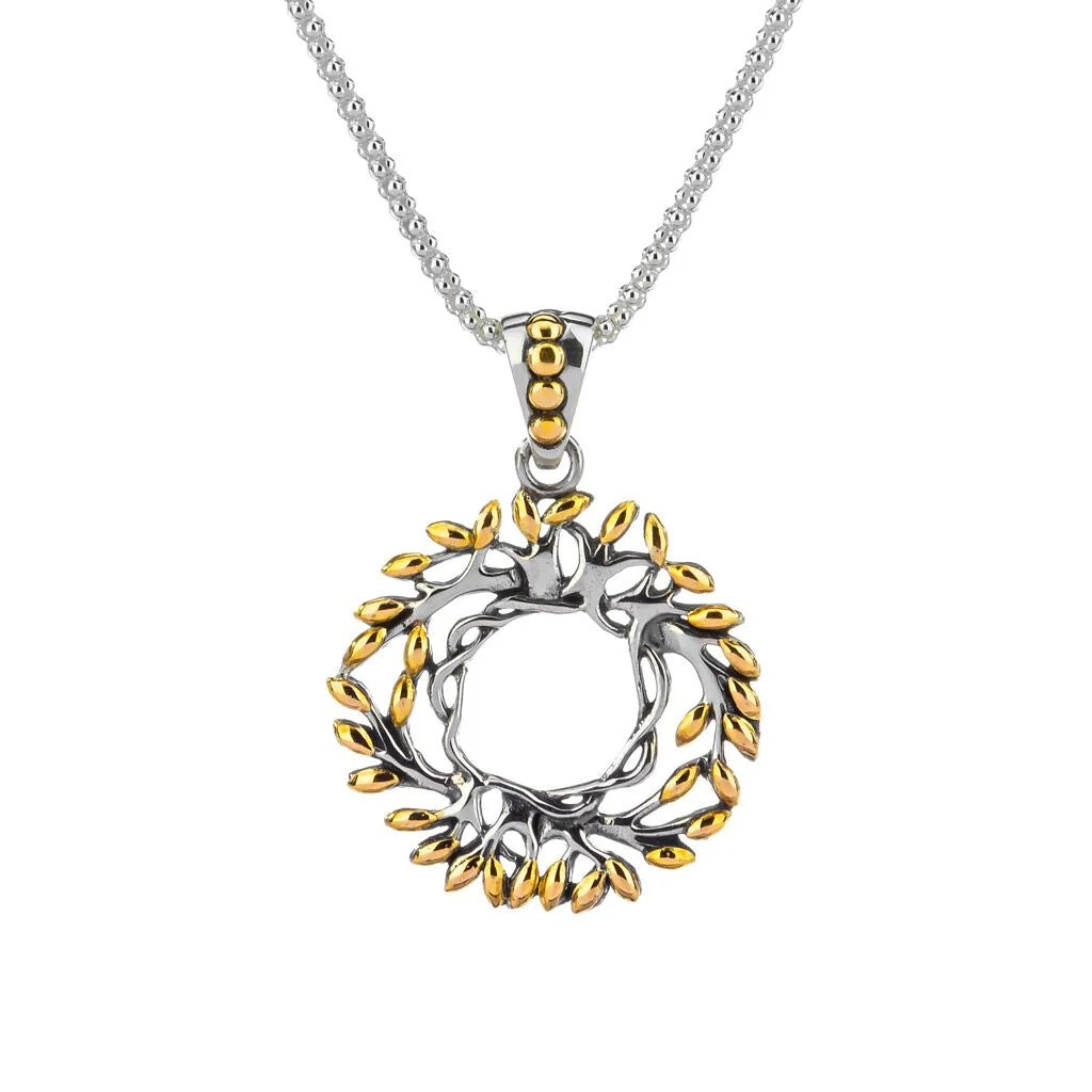 Tree of Life Pendant Necklace - Small Silver Jewelry for Women - Spiritual Gift for Birthday, Anniversary & Everyday Wear