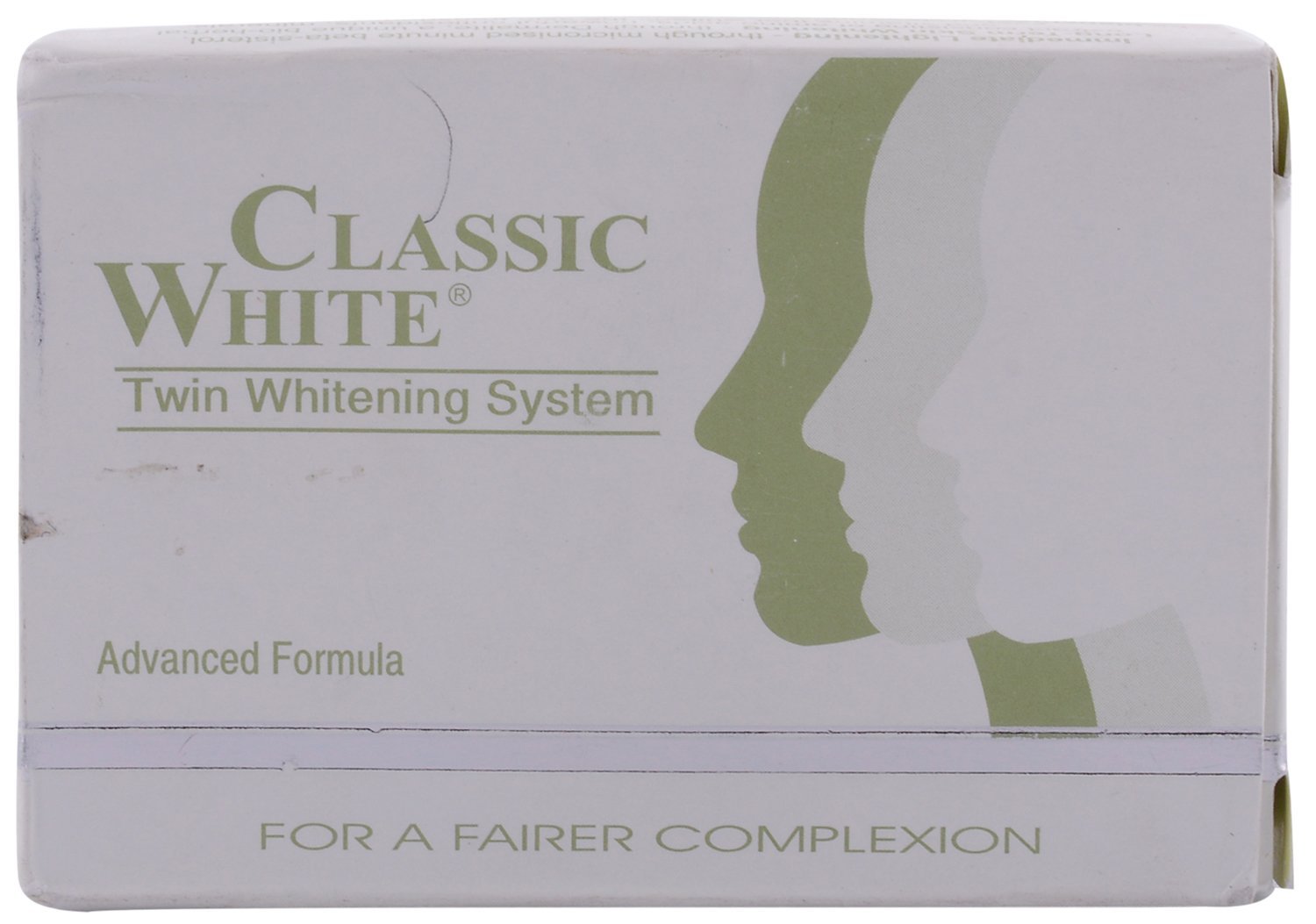 MM Classic White Skin Whitening Soap with Twin Whitening System - 85g Natural Brightening Bar for Face & Body - Perfect for Daily Skincare & Dark Spot Reduction