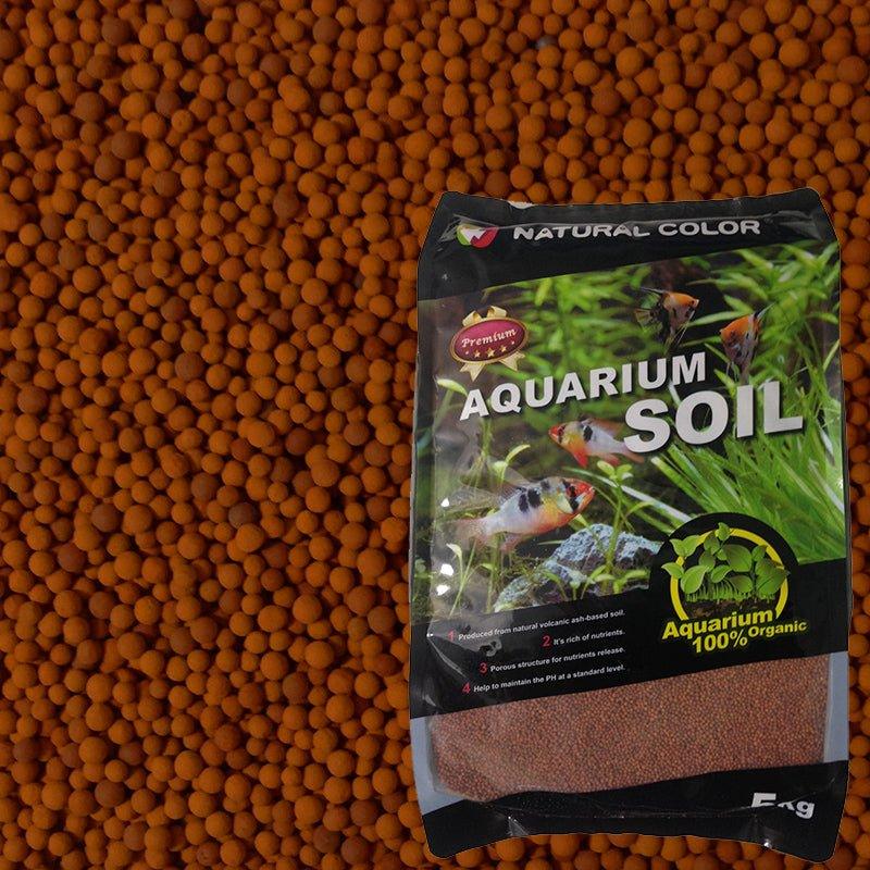 Natural Red Volcanic Substrate 2-4mm Grain Size - 5kg for Aquarium, Terrarium & Plant Soil - Porous Lava Rock for Drainage, Aeration & Root Growth