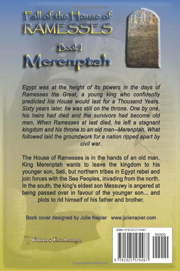 Fall of the House of Ramesses Book 1: Merenptah - Ancient Egyptian Historical Fiction Novel | Epic Pharaoh Dynasty Saga for History Lovers & Book Clubs