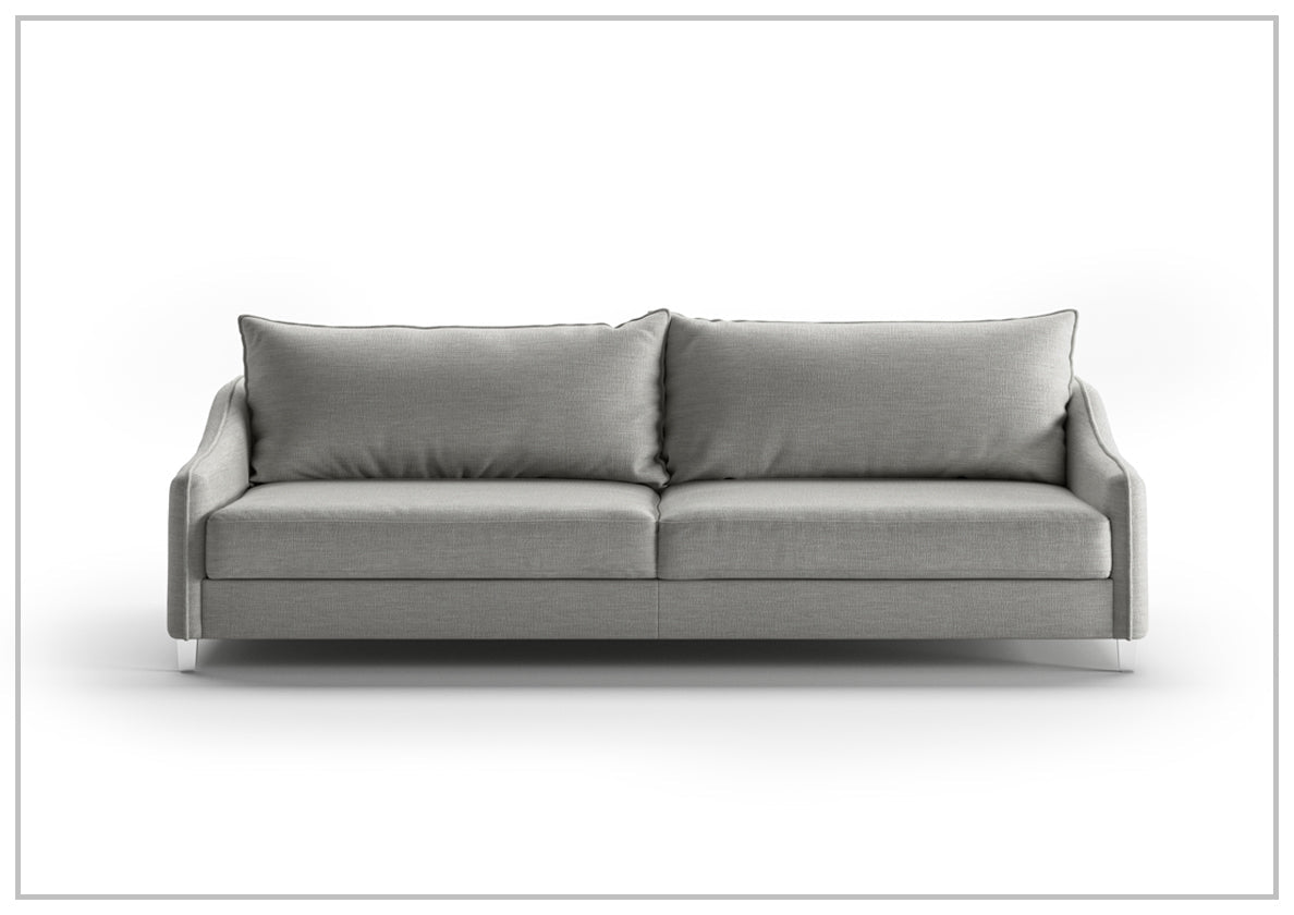 Luonto Ethos Fabric Sleeper Sofa - Convertible Bed with Nest Mechanism in Multiple Sizes (Queen, Full, Twin) for Small Spaces, Guest Rooms & Apartments