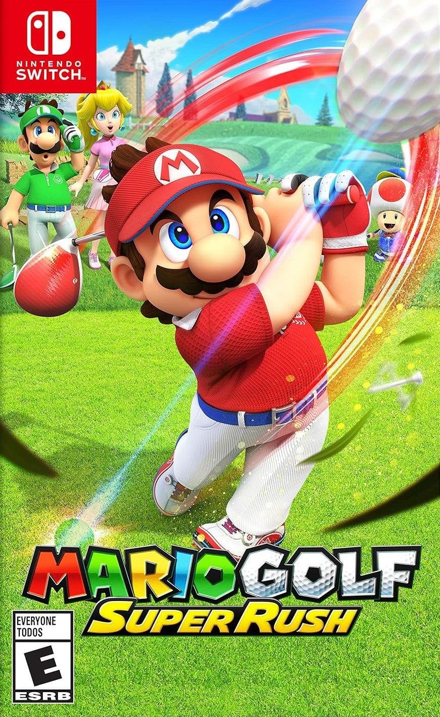 Mario Golf: Super Rush - Nintendo Switch Game | Fun Multiplayer Sports & Adventure | Perfect for Family Game Nights & Parties