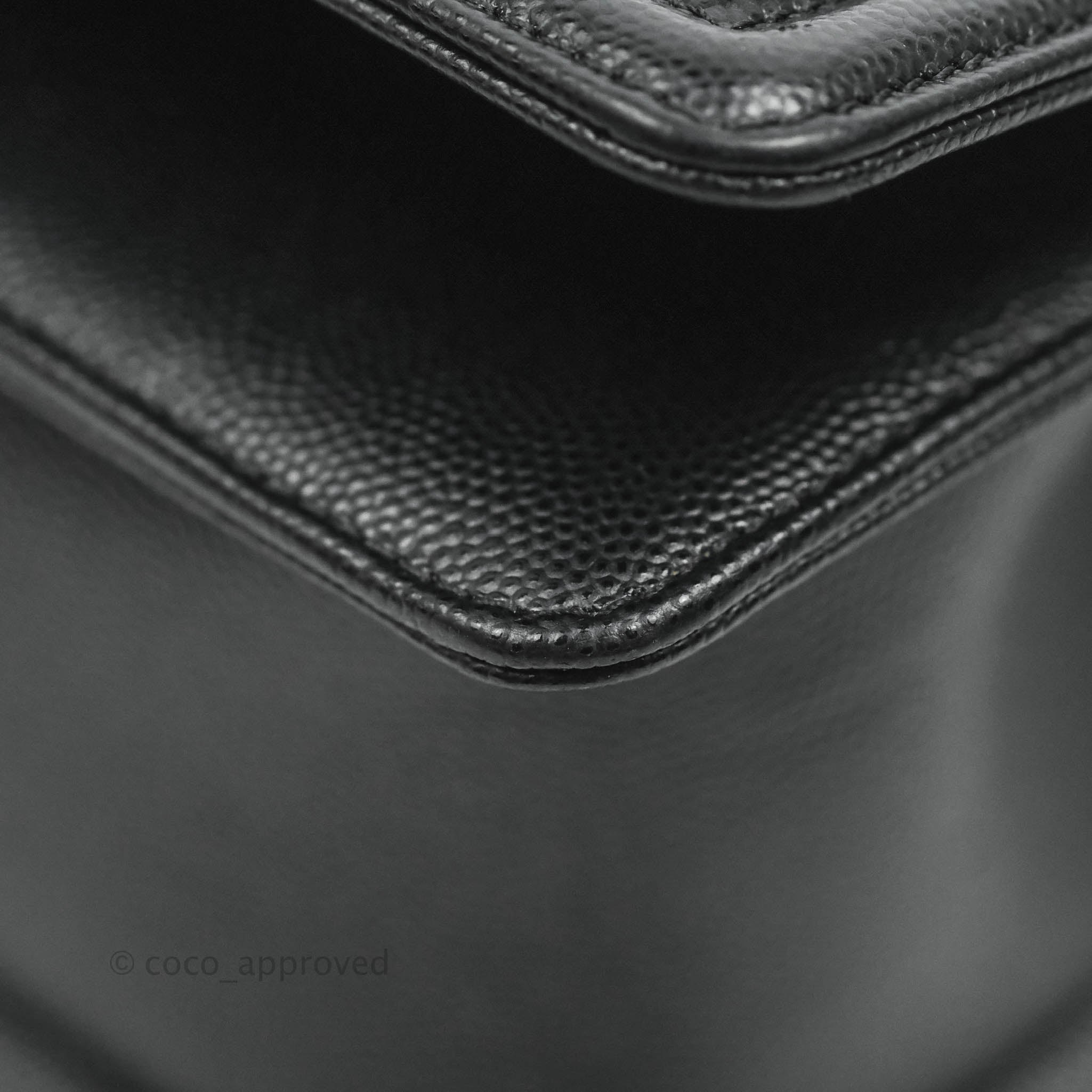 Chanel Boy Quilted Medium Handbag in Black Caviar Leather with Ruthenium Hardware - Perfect for Evening Events, Parties & Luxury Fashion Accessories