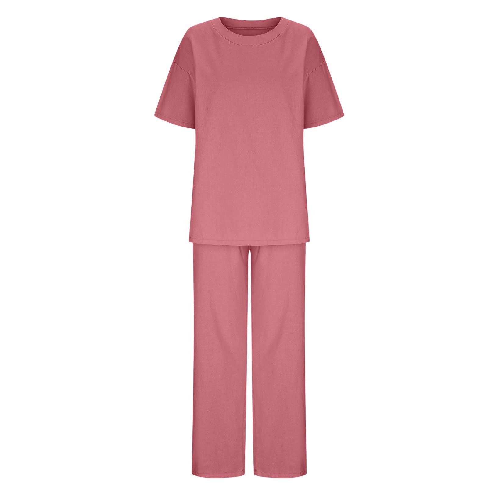 2024 Women's Quilted Lounge Set - 2 Piece Cozy Outfit for Fall & Winter | Soft Holiday Pajamas, Christmas Sweatsuit & Airport Travel Clothes | Perfect for Home Relaxation, Gift Giving & Vacation Comfort