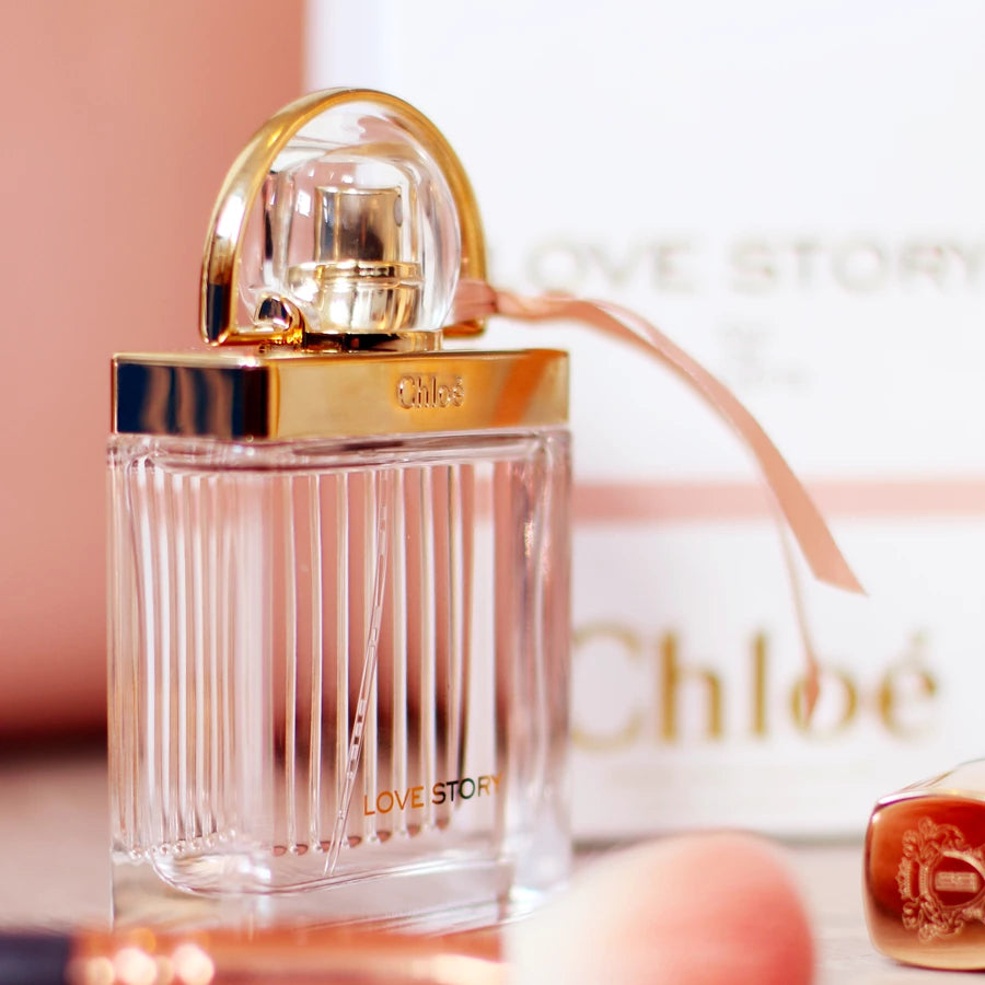 Chloe Love Story 2.5 oz Eau de Toilette for Women - Romantic Floral Perfume for Date Night & Special Occasions