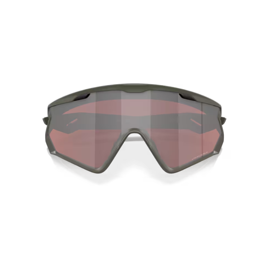 Oakley Wind Jacket 2.0 Sunglasses Matte Olive/Prizm Snow Black - Polarized Sports Sunglasses for Running, Cycling & Outdoor Activities - Model 0OO9418 941826
