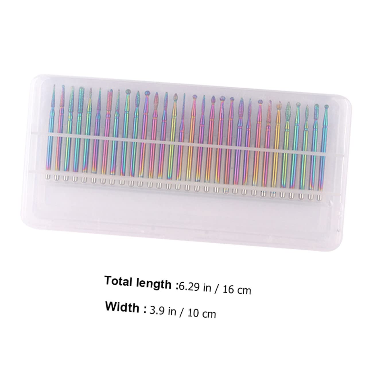 Minkissy Professional 30pcs Nail Drill Bits Set - Electric Nail File Drill Bits for Manicure, Pedicure & Cuticle Care | Nail Art Tools for Salon & Home Use