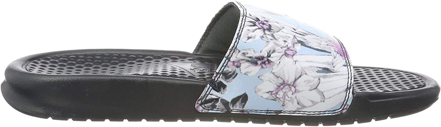 Nike Women's Benassi Just Do It Slide Sandal - Comfortable Athletic Sandals for Women, Casual Summer Slides with Iconic Swoosh Logo - Perfect for Poolside, Beach, Gym & Everyday Wear